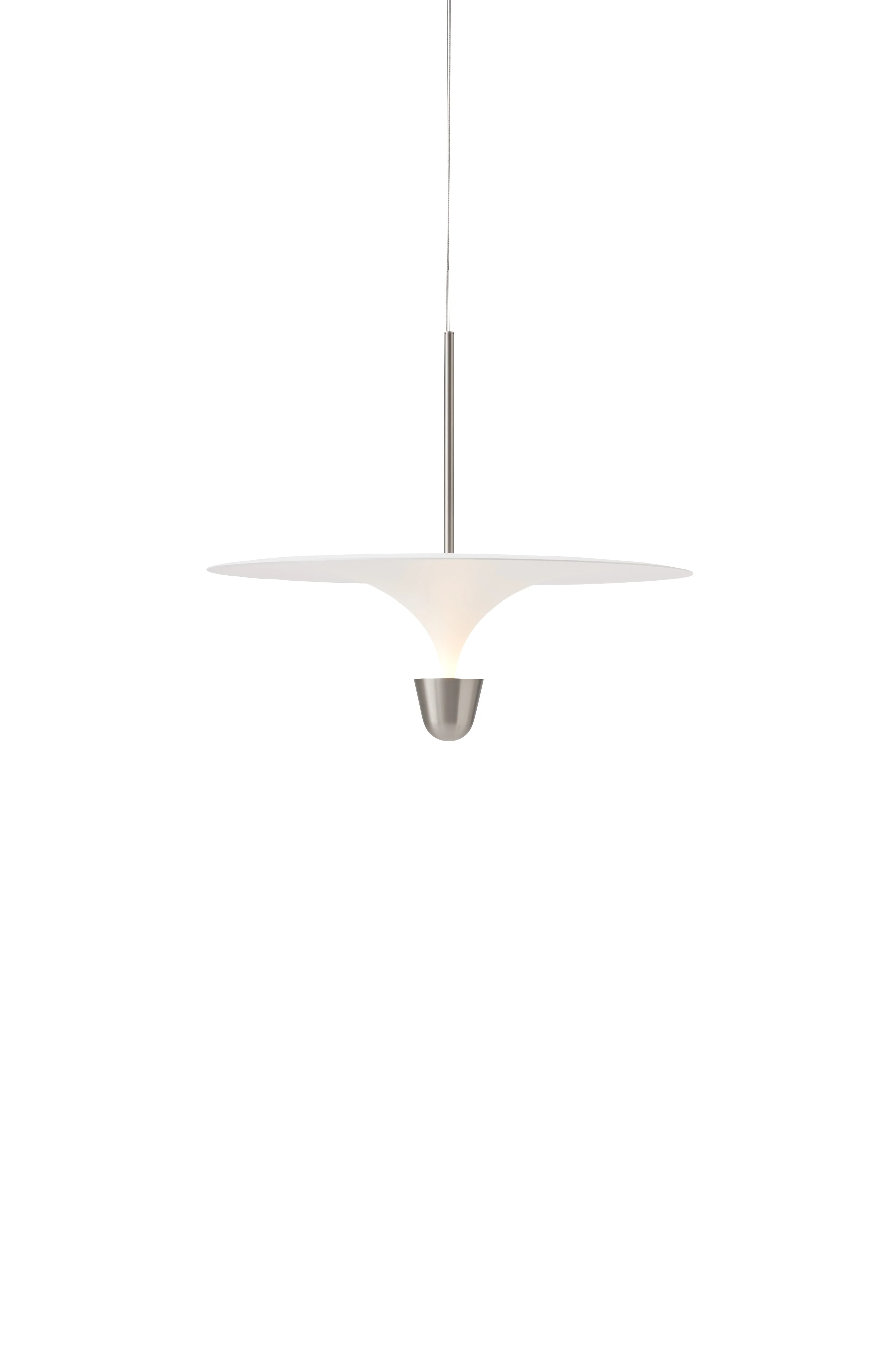 Lampa wisząca KANTARELL biały z niklowanym wykończeniem - Image 11
