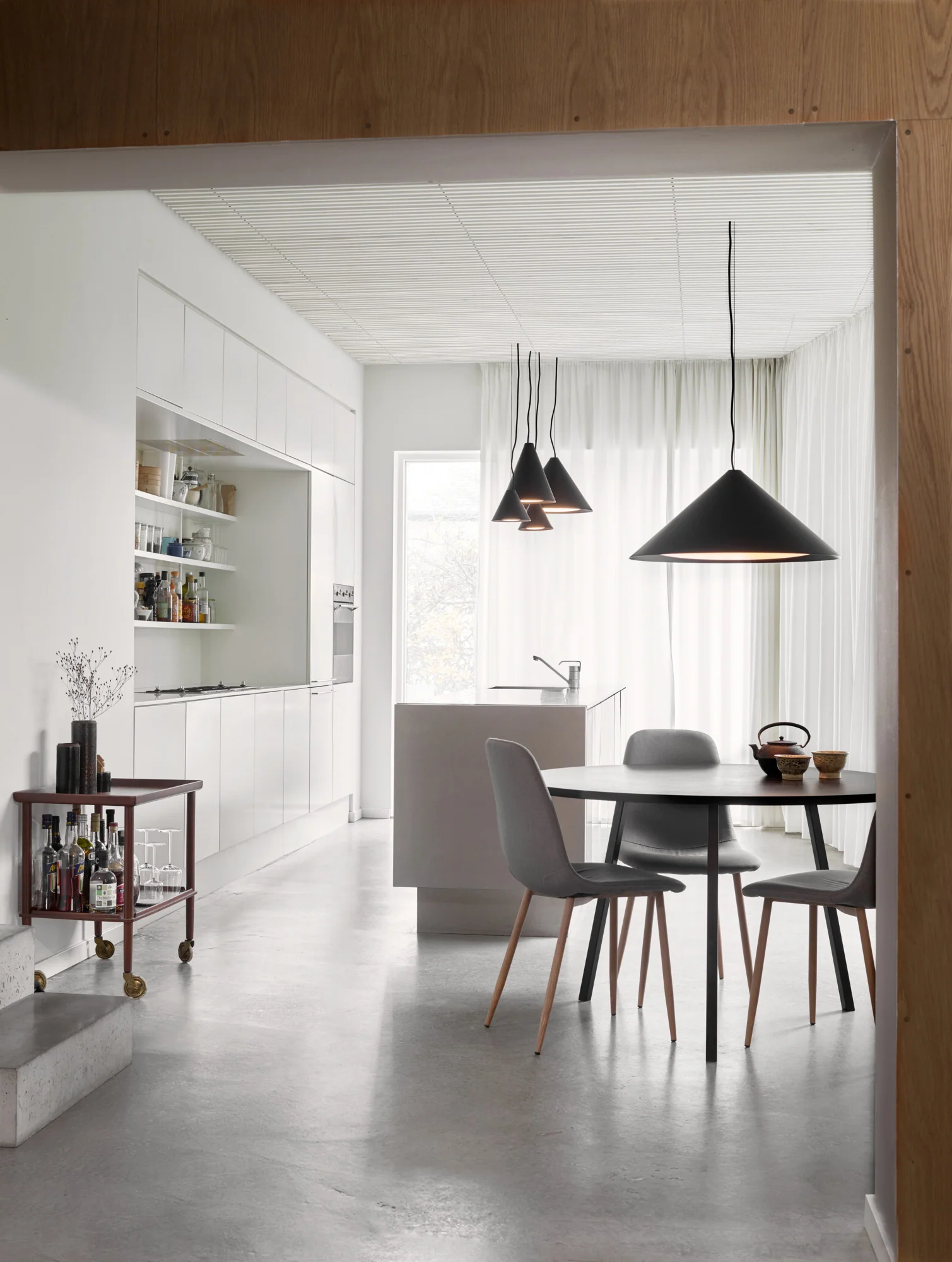 Lampa wisząca KEGLEN czarny - Image 12