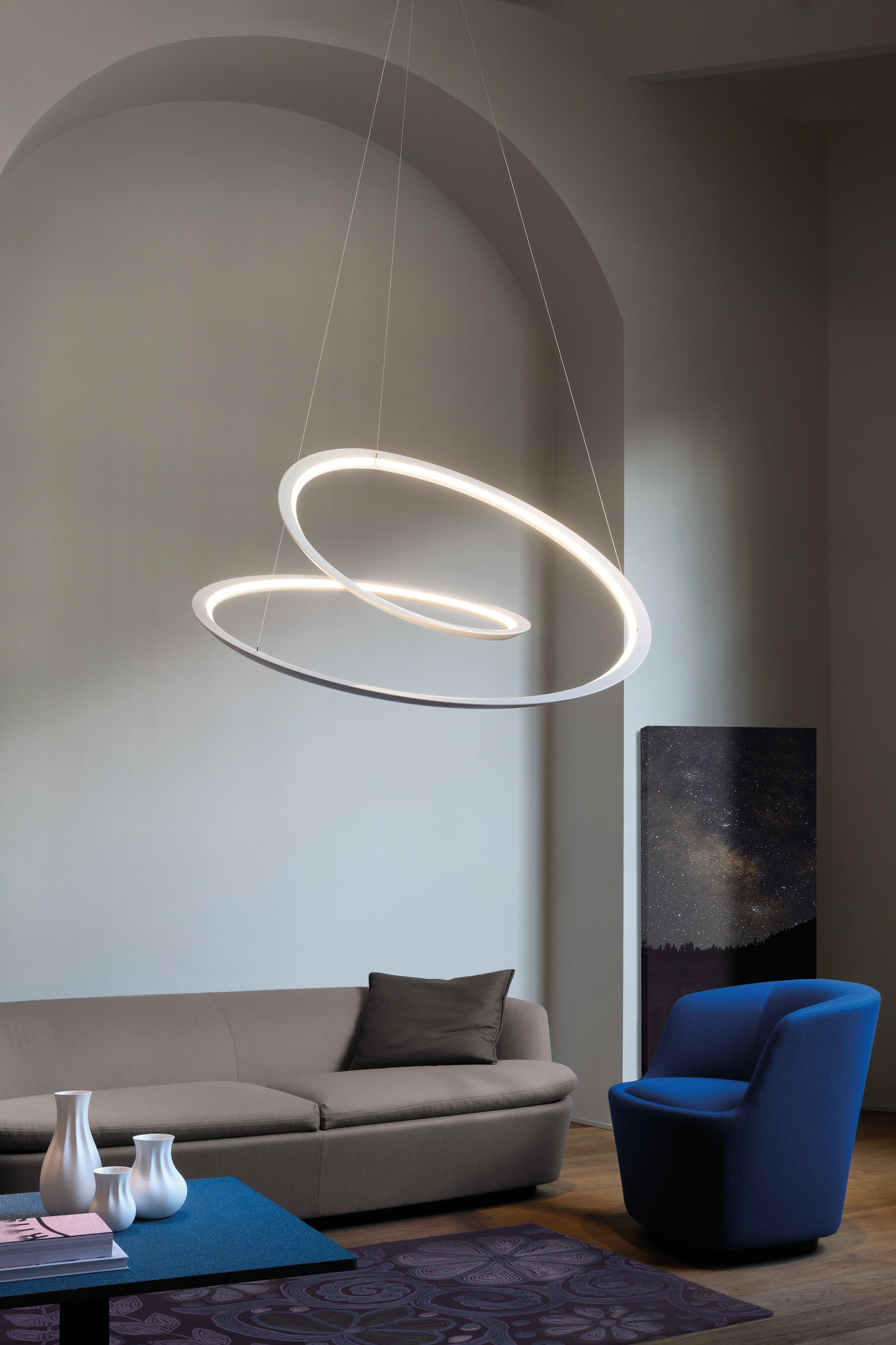 Lampa wisząca KEPLER biały - Image 4