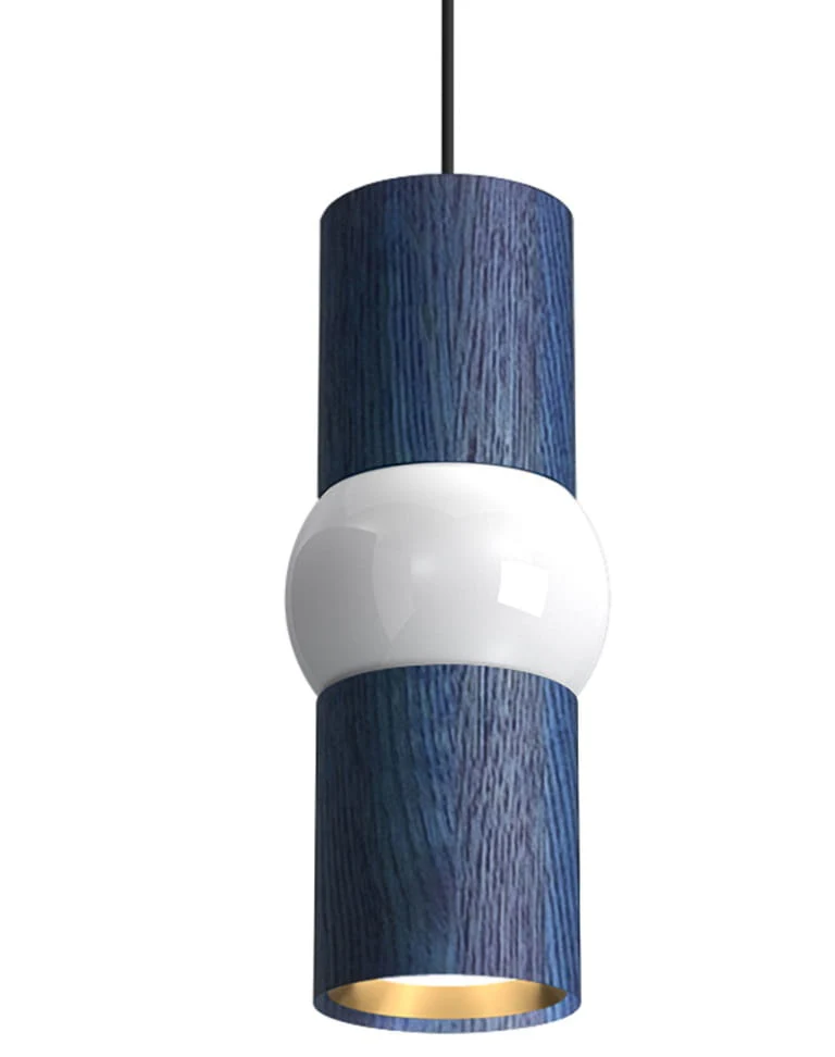 Lampa wisząca LIGHTBONE niebieski dąb - Image 4