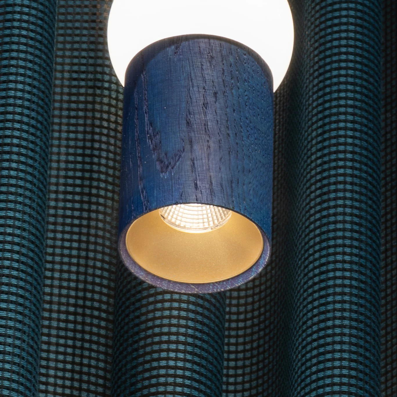Lampa wisząca LIGHTBONE niebieski dąb - Image 7