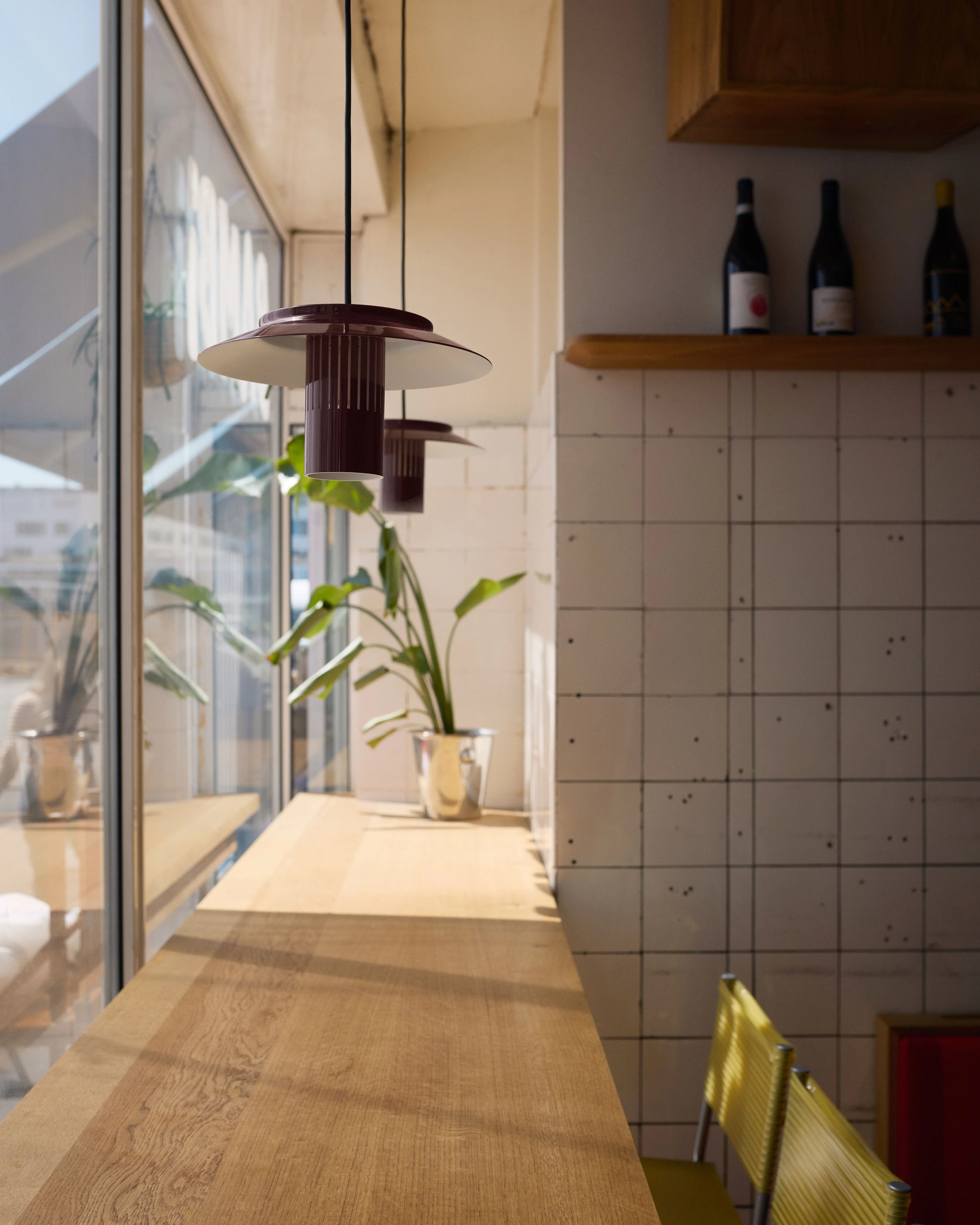 Lampa wisząca LILLE bordowy - Image 4