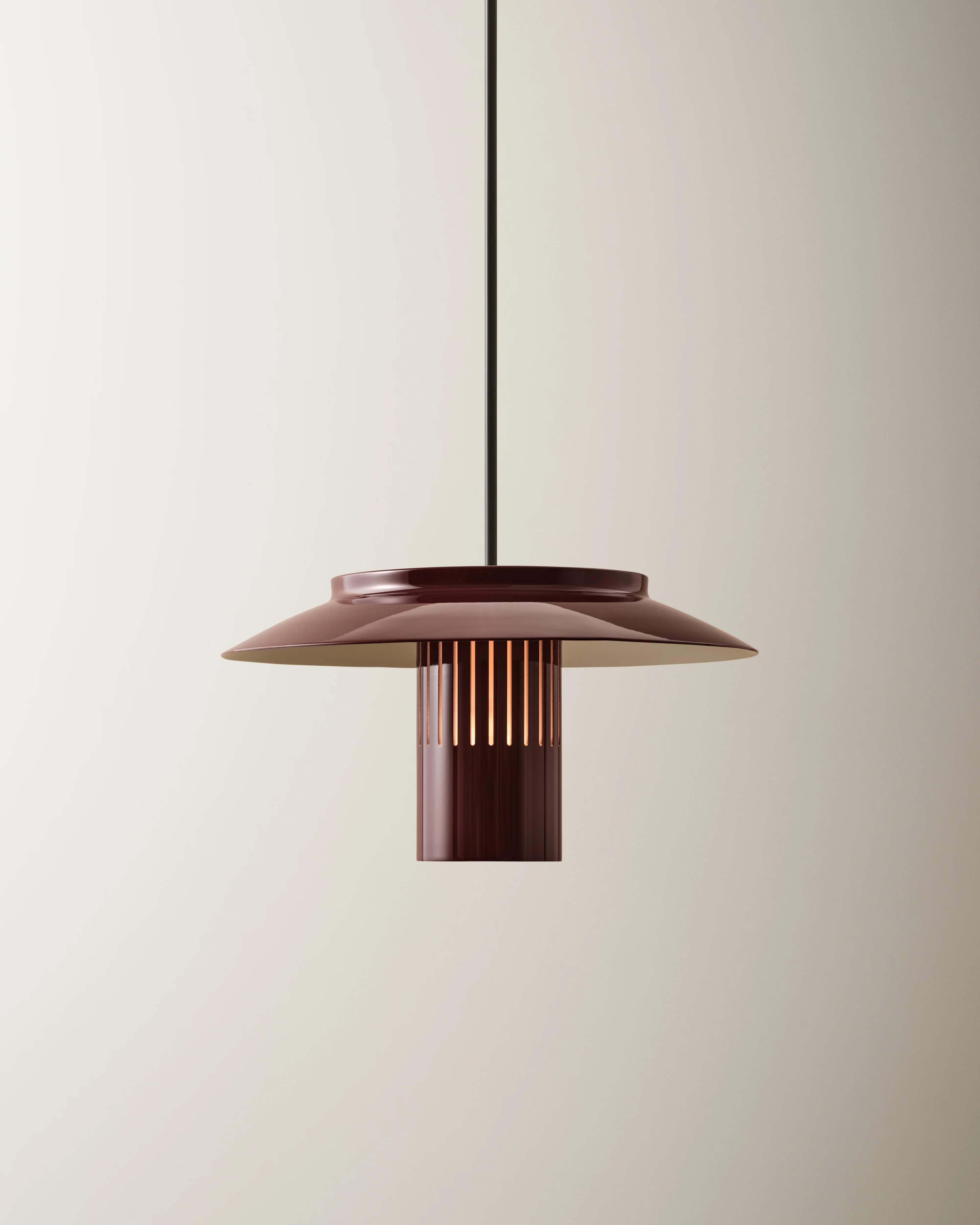 Lampa wisząca LILLE bordowy - Image 8
