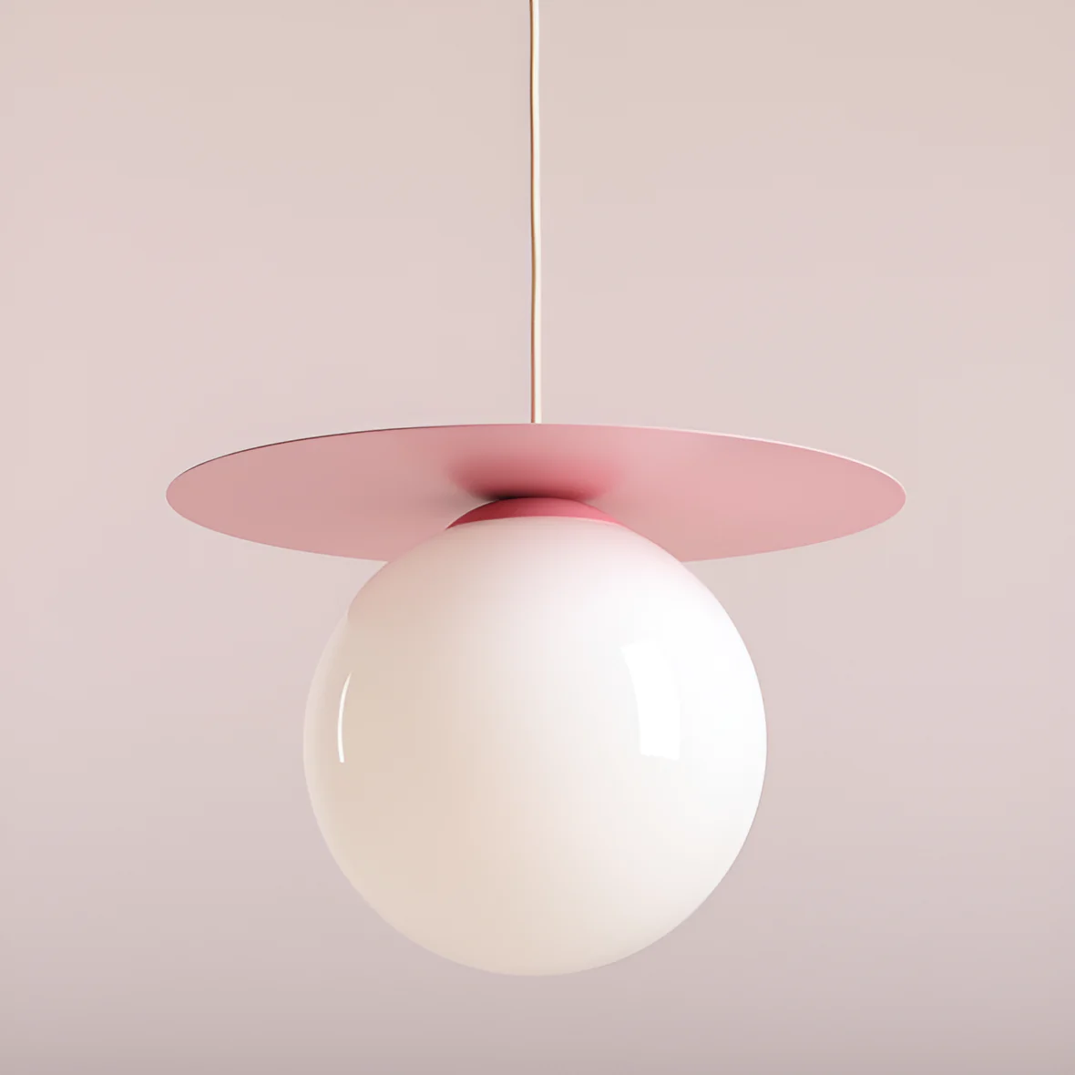 Lampa wisząca LOOP różowy - Image 3