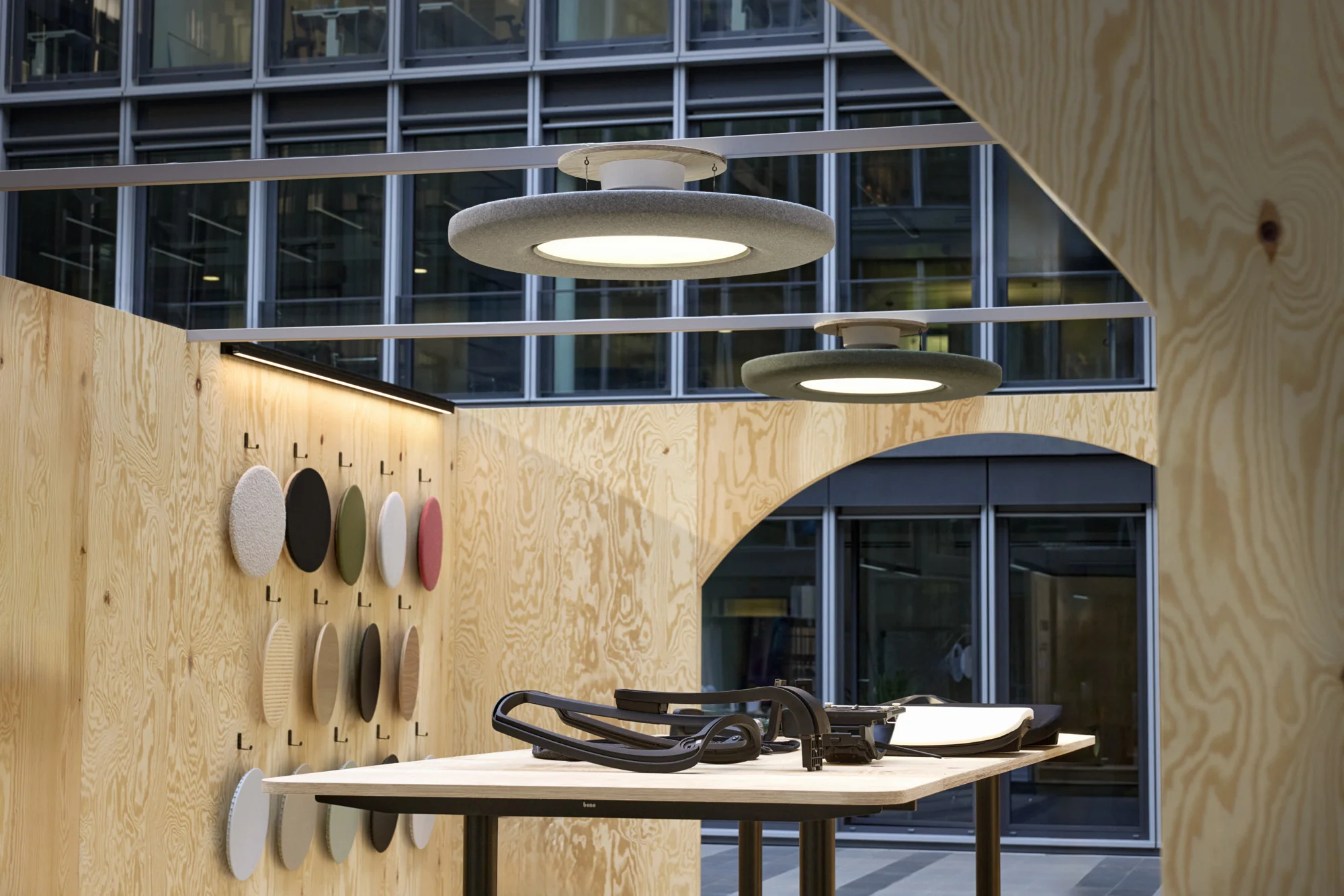 Lampa wisząca LP SLIM ACOUSTIC biały rant - Image 4