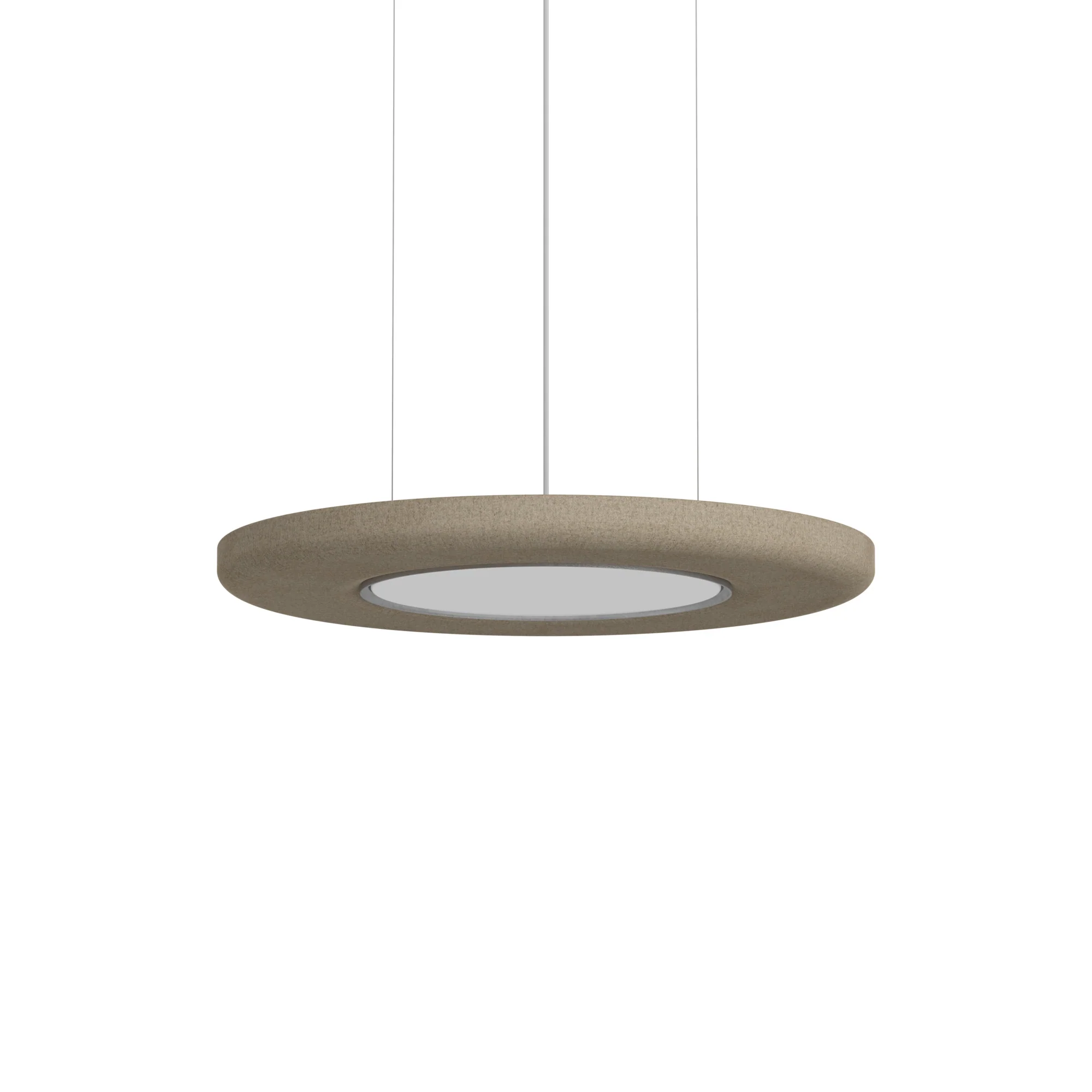 Lampa wisząca LP SLIM ACOUSTIC ciemny aluminiowy rant