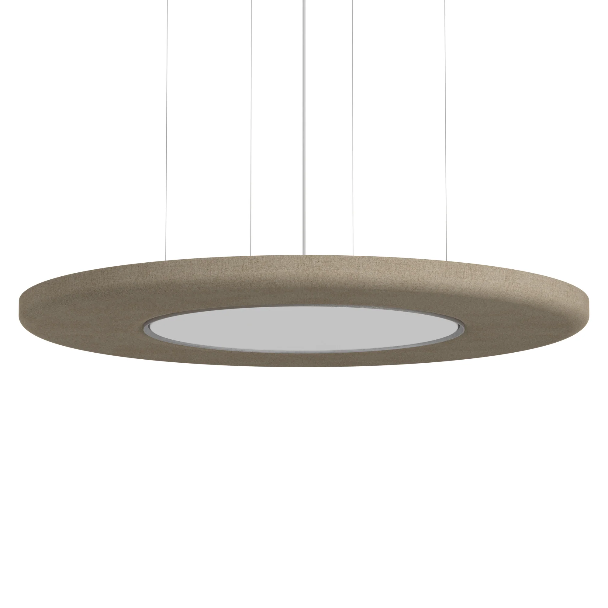 Lampa wisząca LP SLIM ACOUSTIC ciemny aluminiowy rant - Image 3