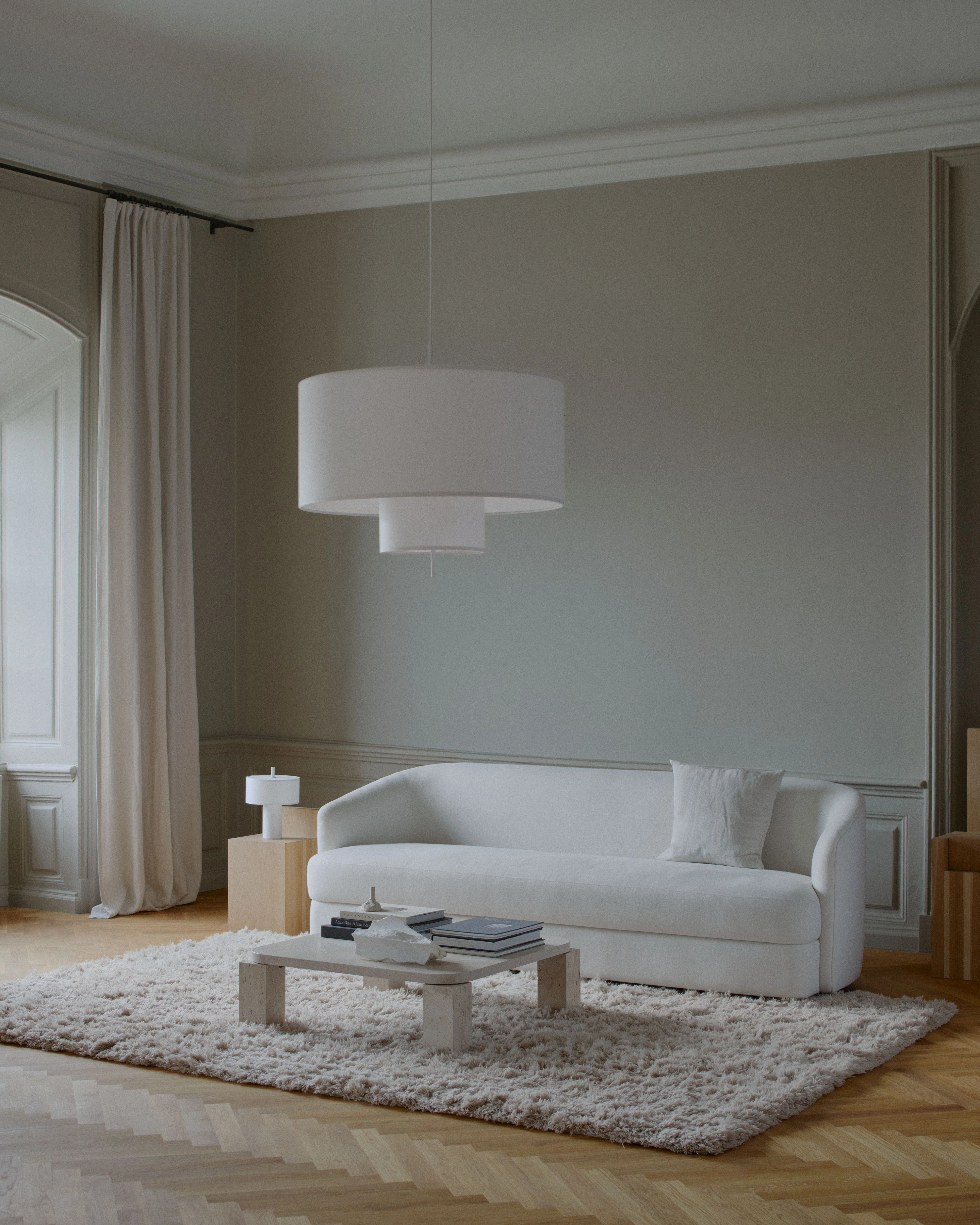 Lampa wisząca MARGIN biały - Image 6