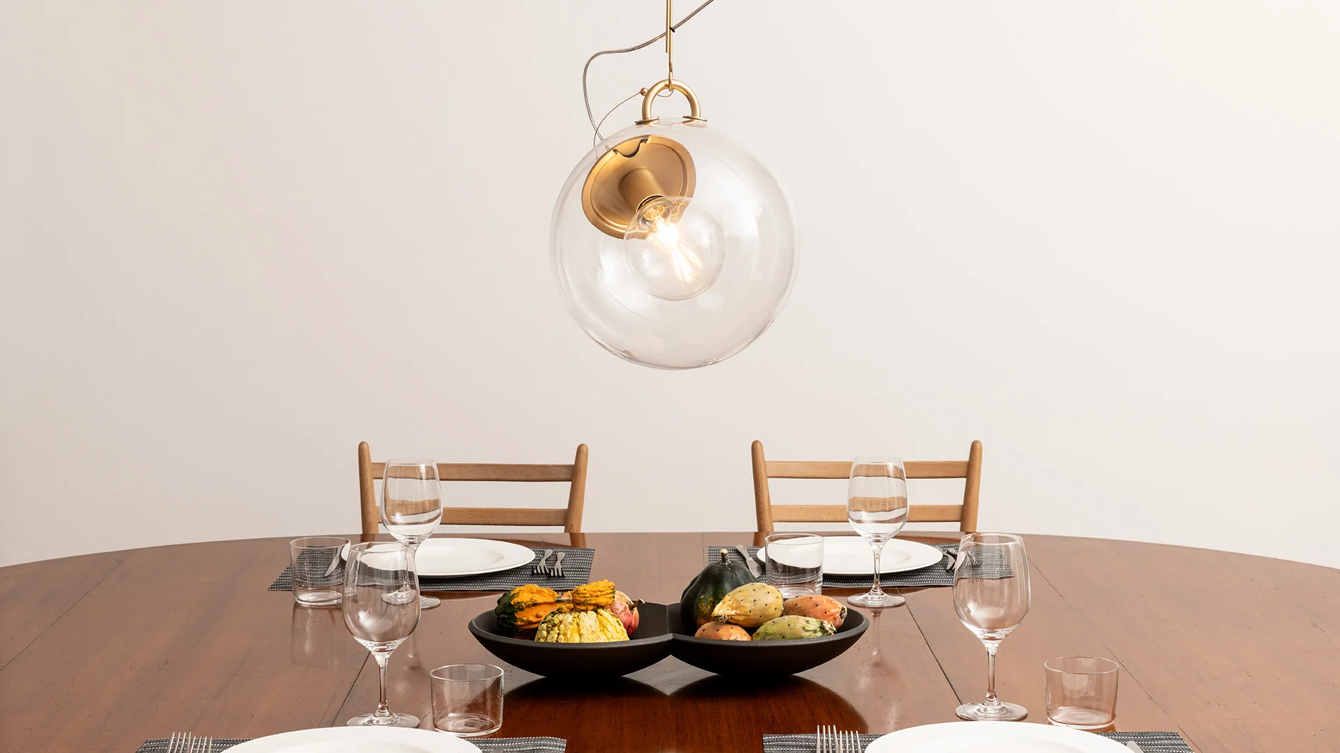 Lampa wisząca MICONOS satynowy mosiądz - Image 2