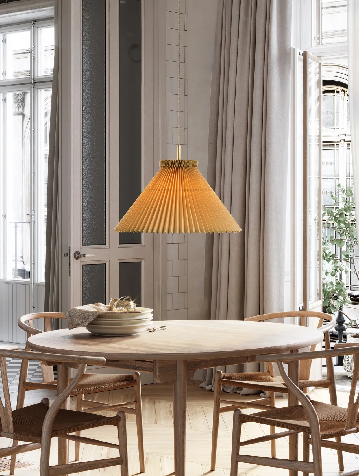 Lampa wisząca MODEL 1 maślany - Image 9