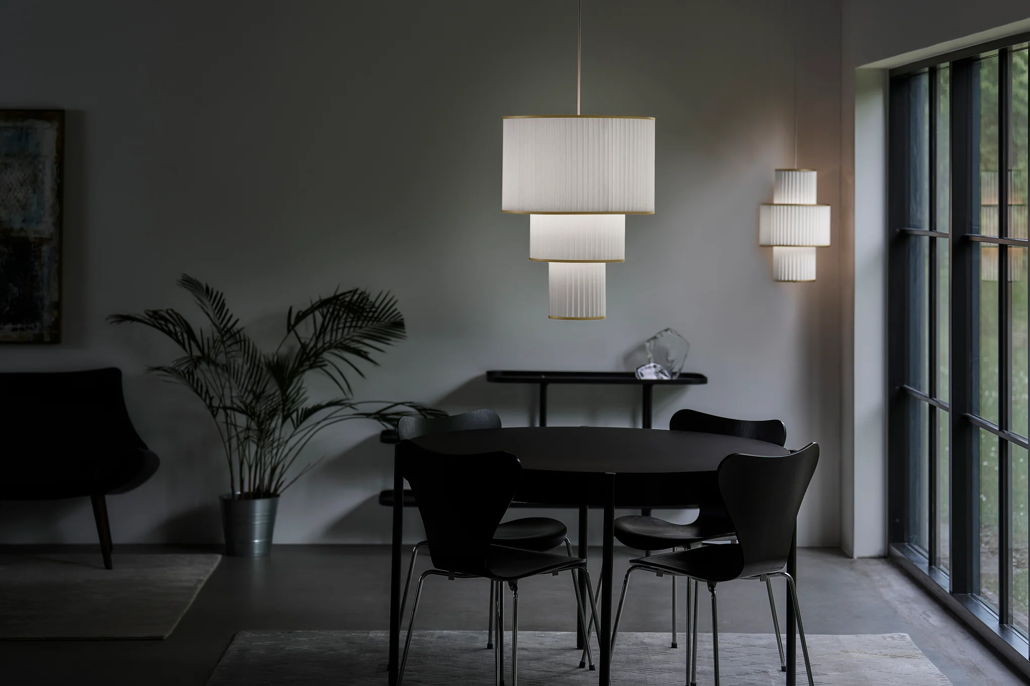 Lampa wisząca MODEL 111 PLIVELLO biały ze złotym - Image 6