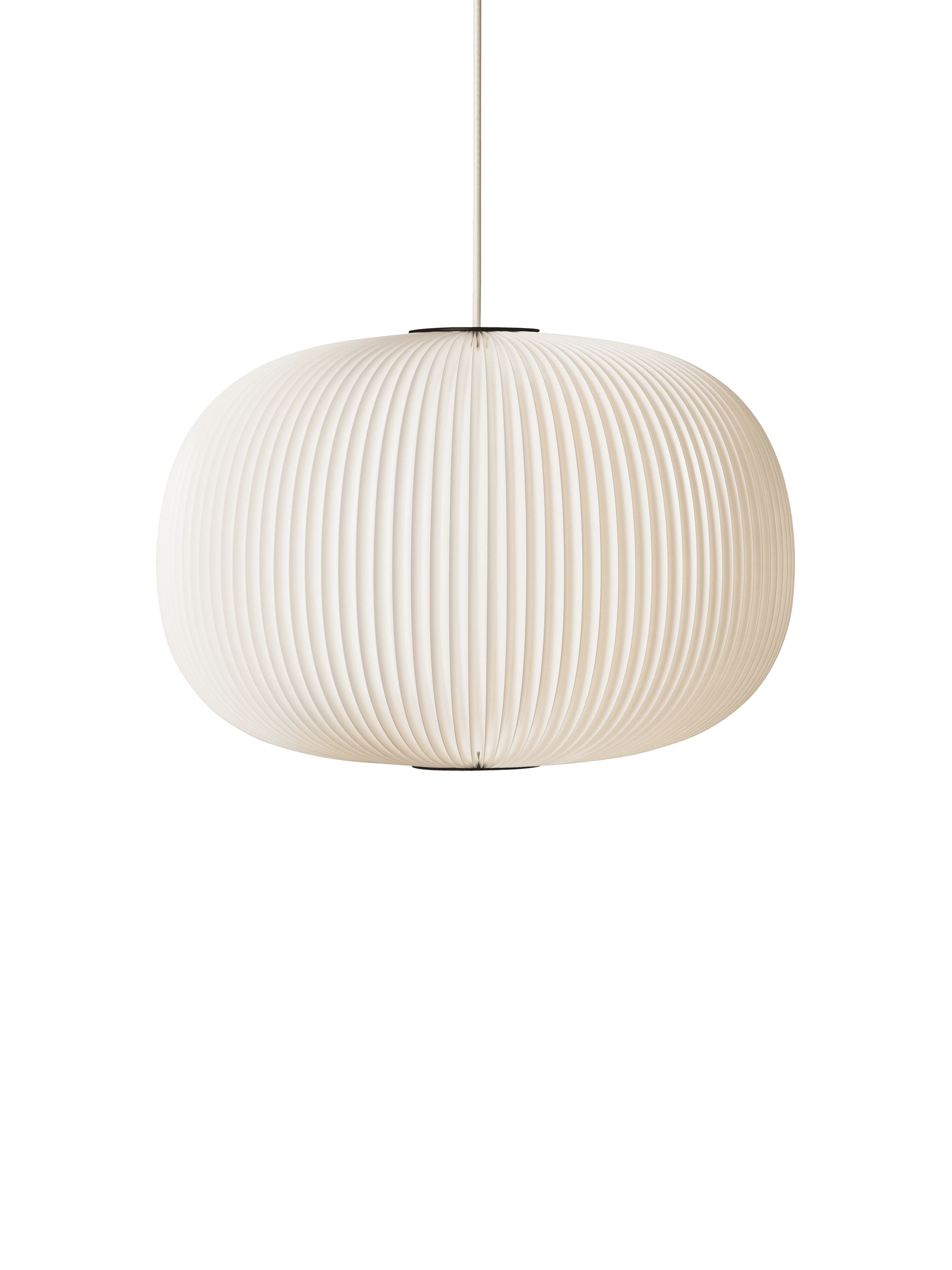 Lampa wisząca MODEL 132 LAMELLA 1 biały z czarnym wykończeniem - Image 3