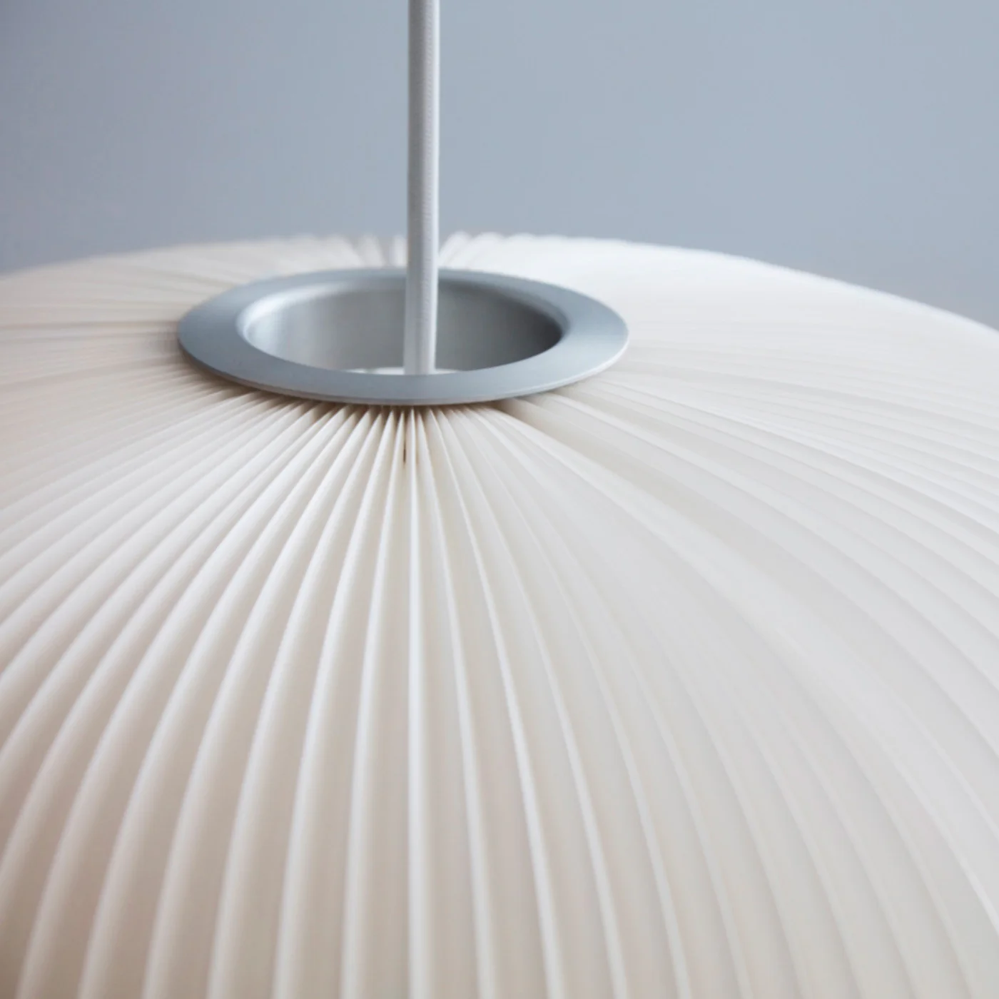 Lampa wisząca MODEL 132 LAMELLA 1 biały ze srebrnym wykończeniem - Image 8