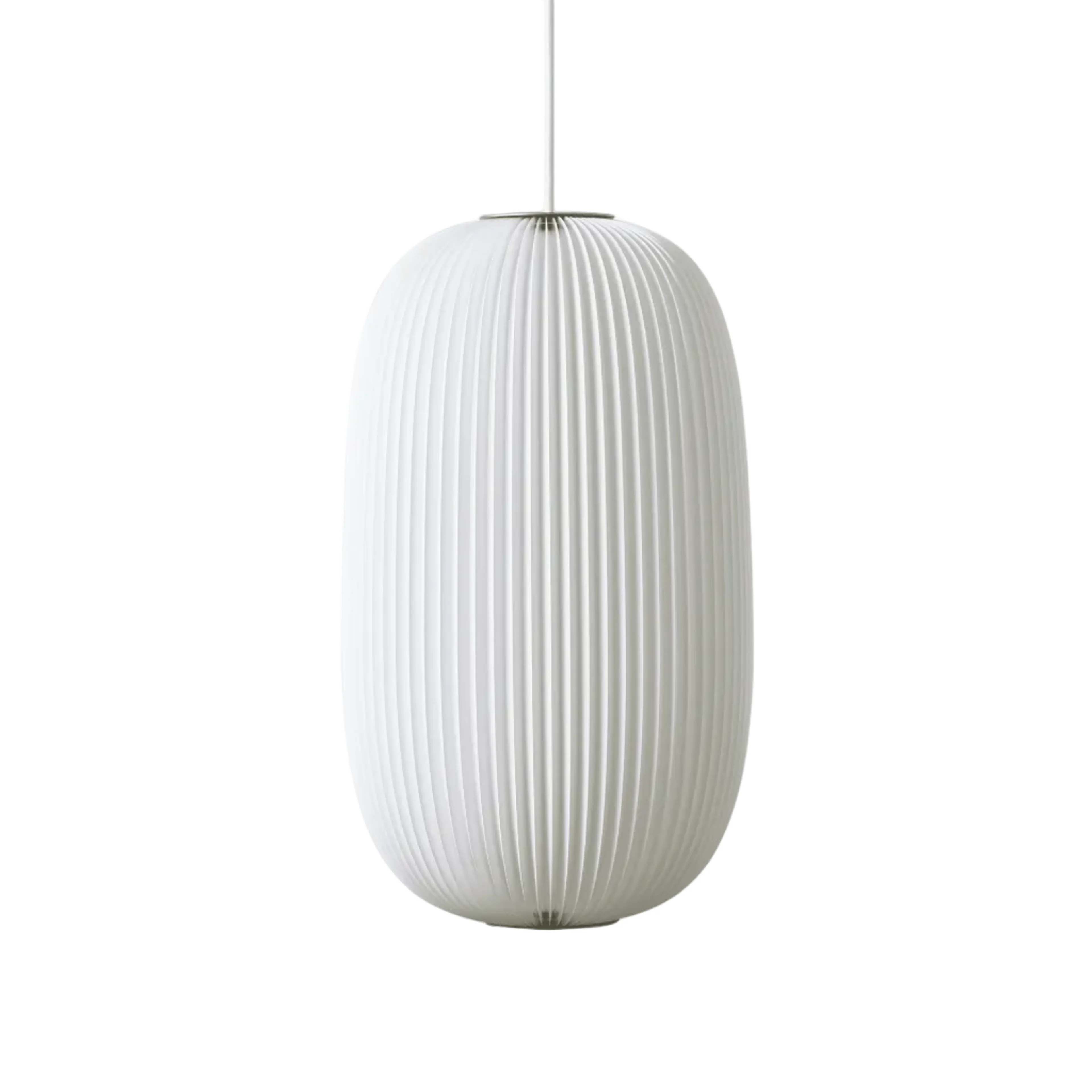 Lampa wisząca MODEL 133 LAMELLA 2 biały ze złotym wykończeniem