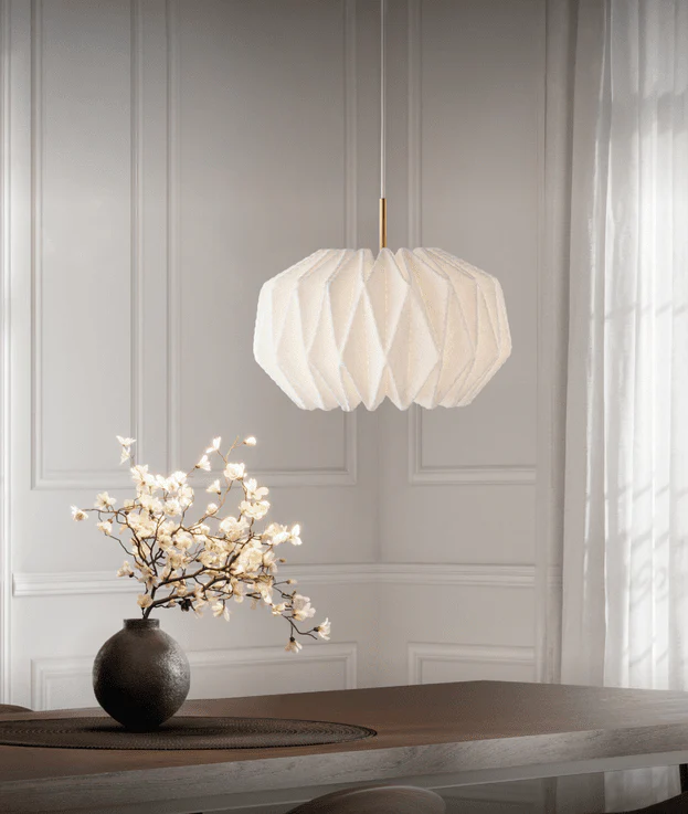 Lampa wisząca MODEL 164 SOFTLY PLEATED biały - Image 6