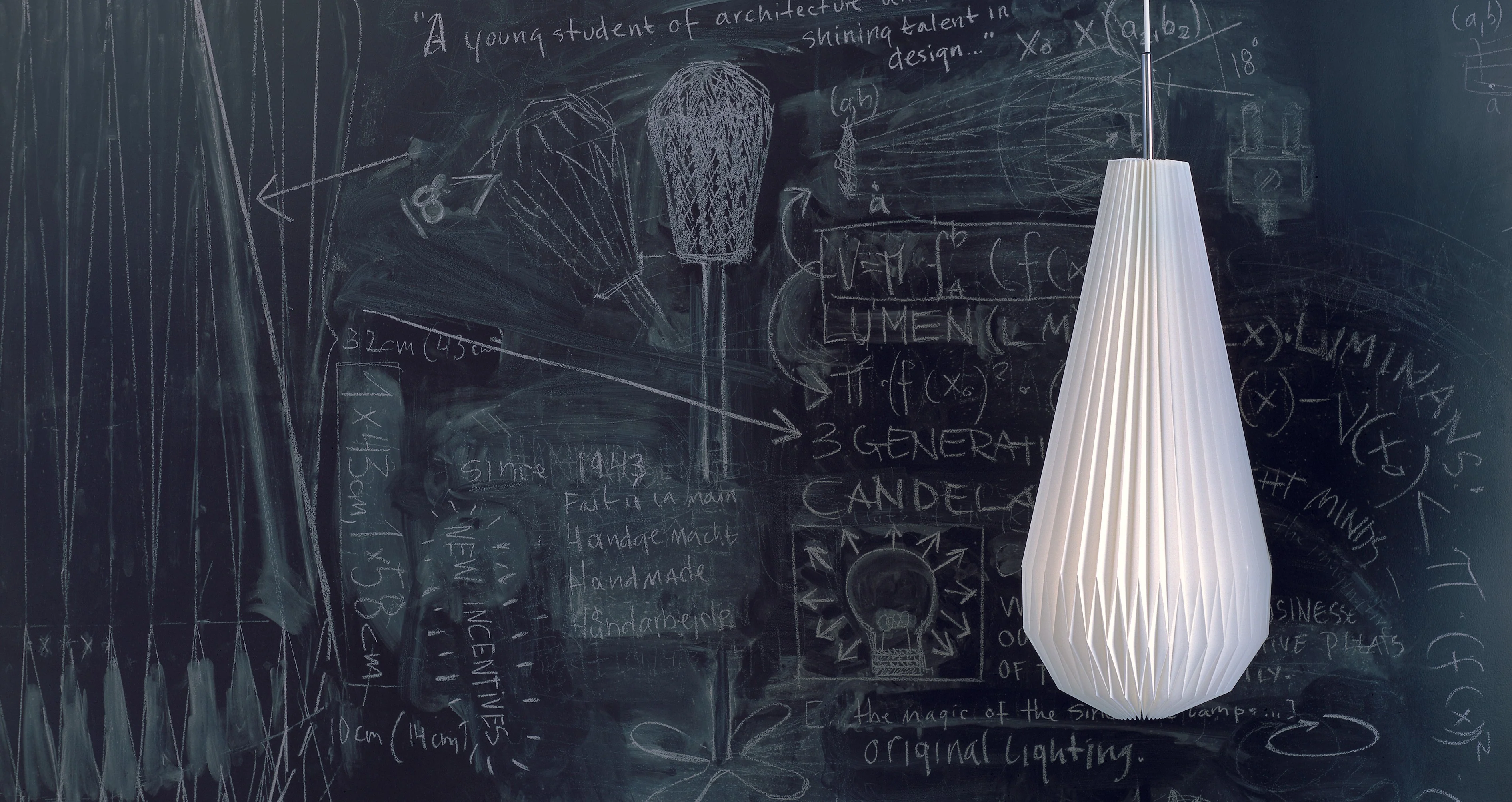 Lampa wisząca MODEL 181 COMET biały ze srebrnym - Image 9