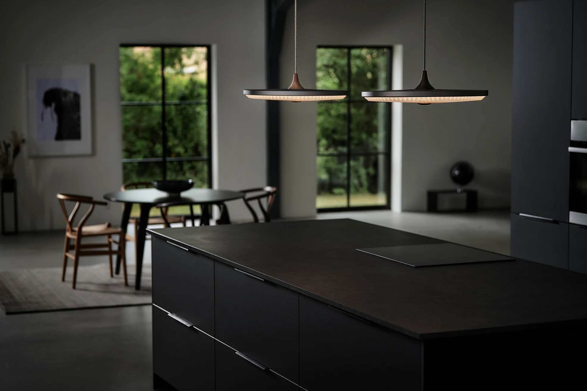 Lampa wisząca MODEL 198 SOLEIL wędzony dąb - Image 2