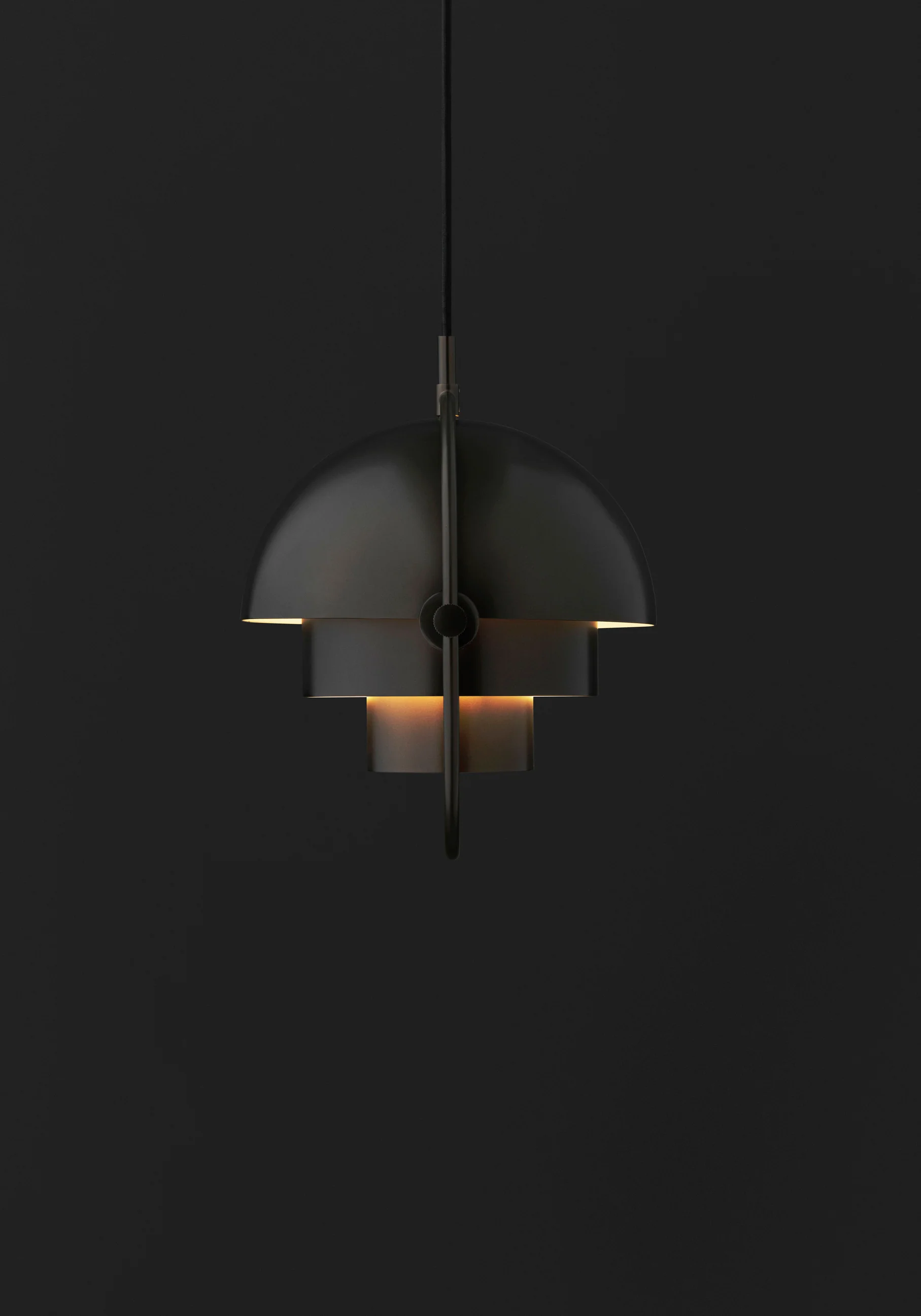 Lampa wisząca MULTI-LITE czarny błyszczący - Image 2