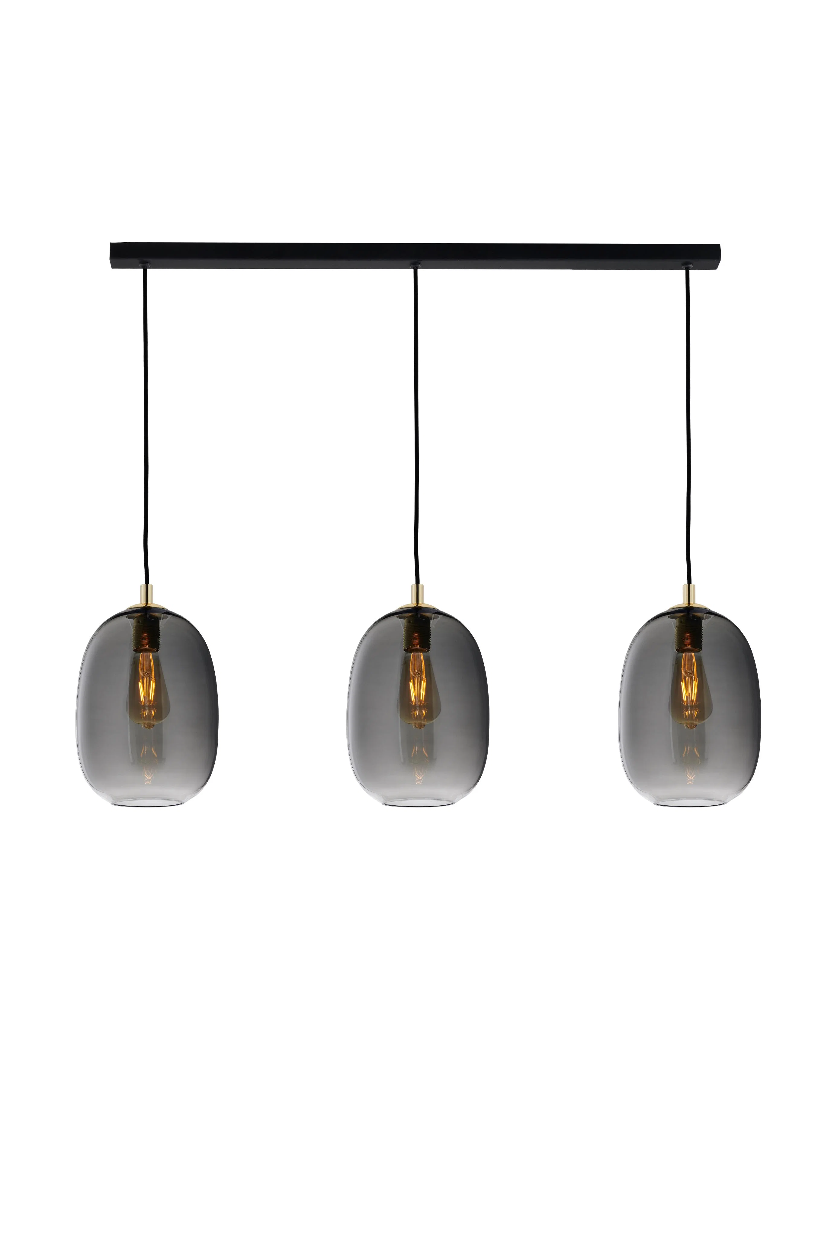 Lampa wisząca na listwie ONYX 3 grafitowy - Image 3
