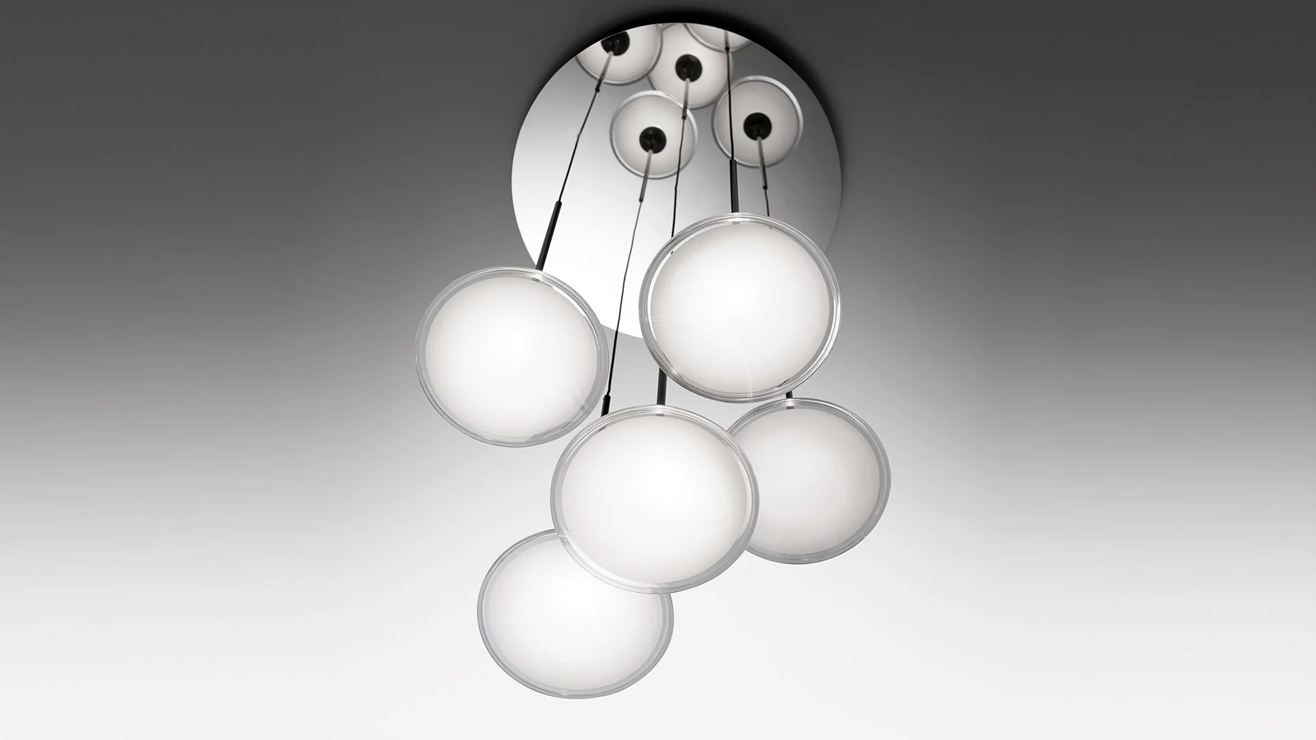 Lampa wisząca ORSA CLUSTER czarny - Image 4