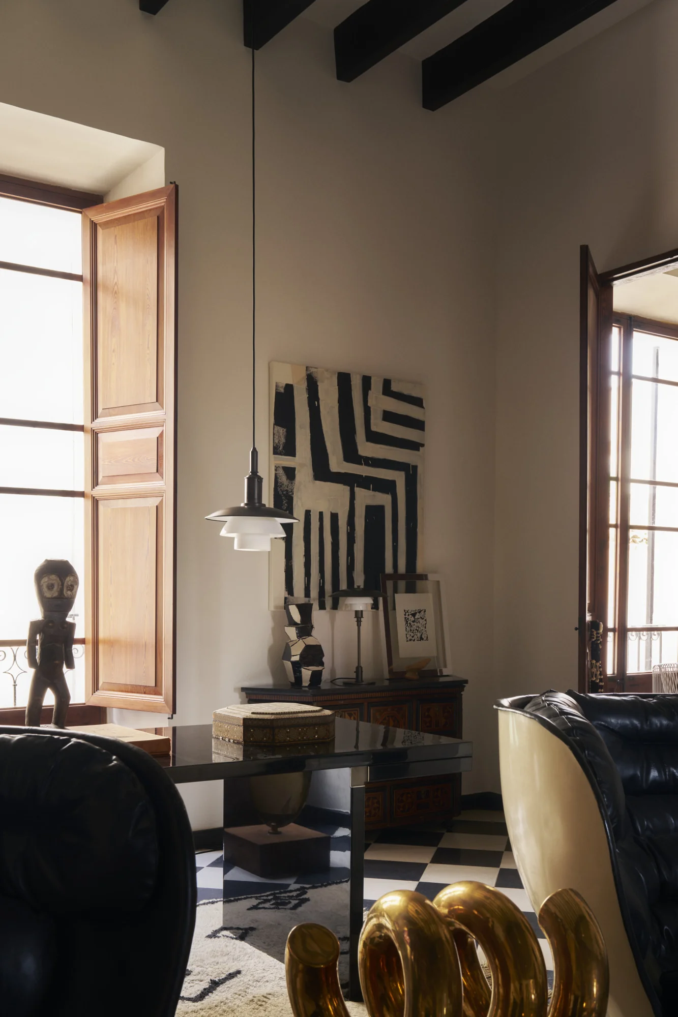 Lampa wisząca PH 3/3 biały z czarnym matowym wykończeniem - Image 30