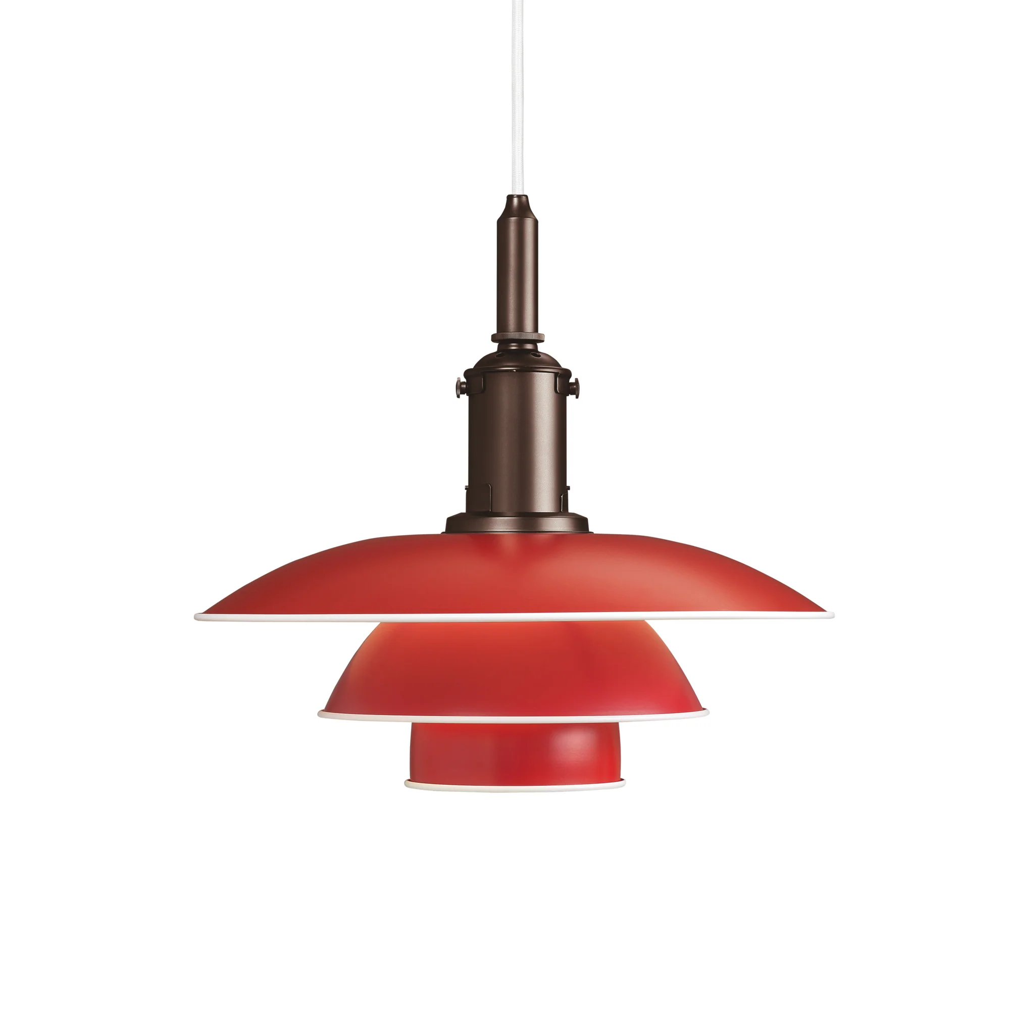 Lampa wisząca PH 3½-3 METAL czerwony