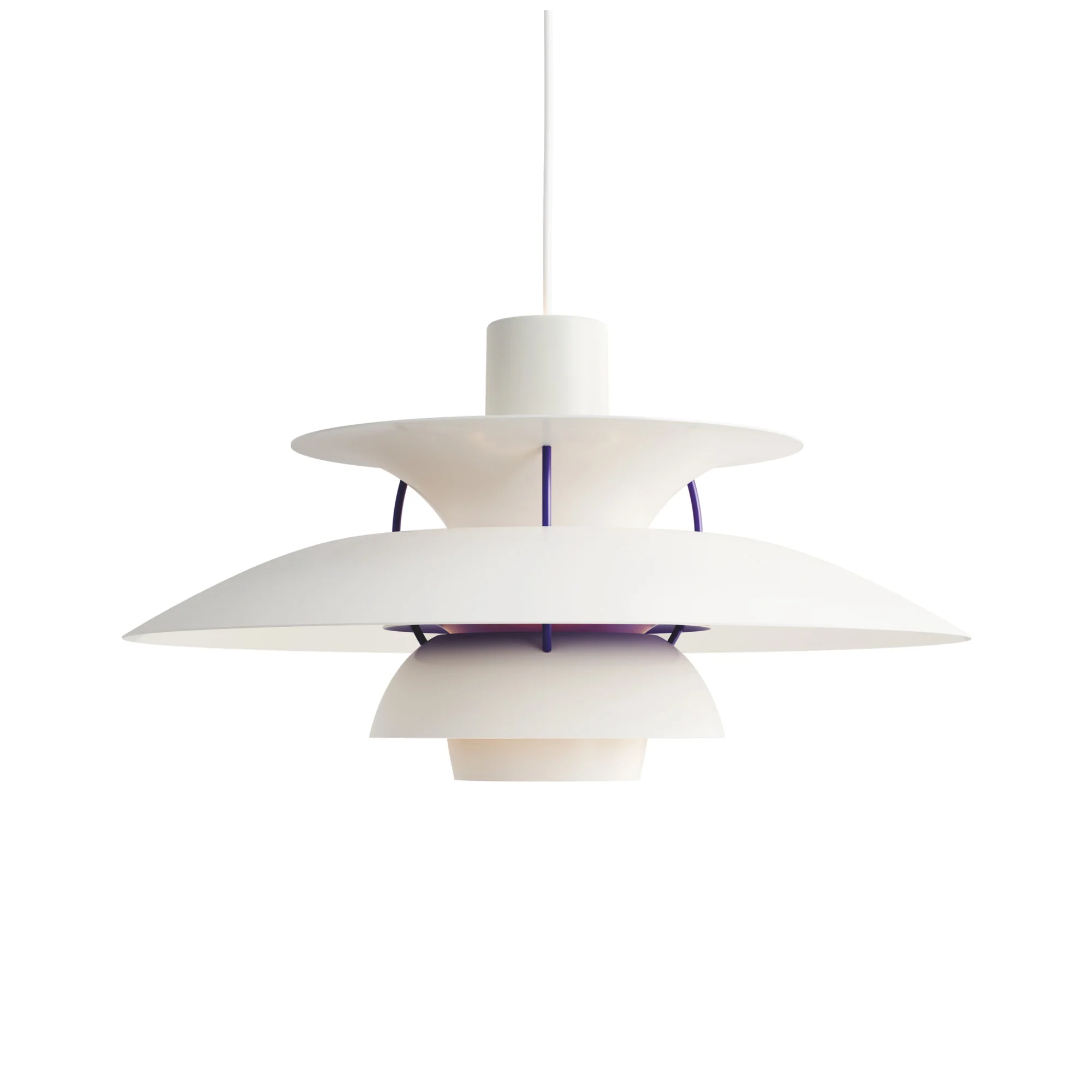 Lampa wisząca PH 5 klasyczny biały