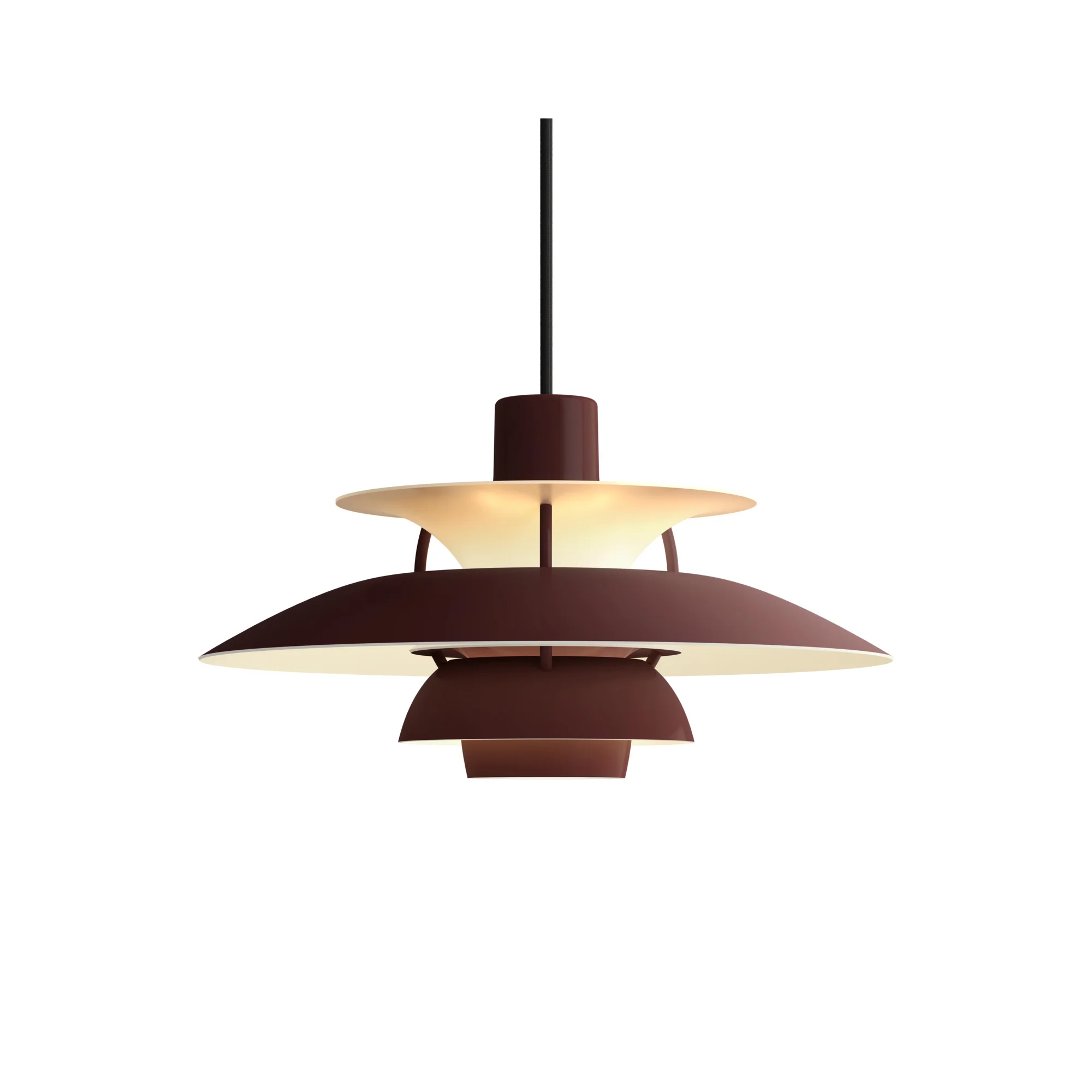 Lampa wisząca PH 5 monochromatyczny burgundowy - Image 3
