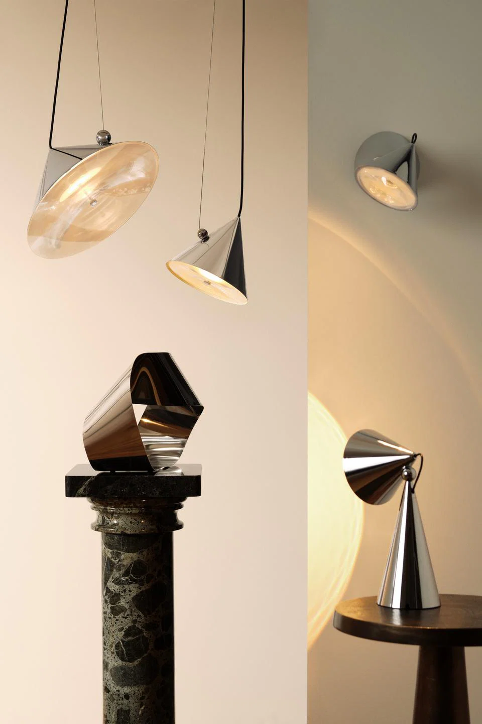 Lampa wisząca POSE srebrny - Image 8