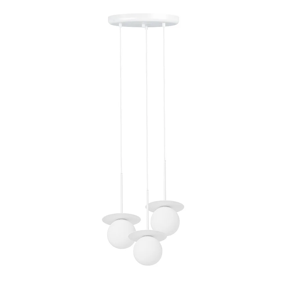 Lampa wisząca BORRA 3P biały - Image 3