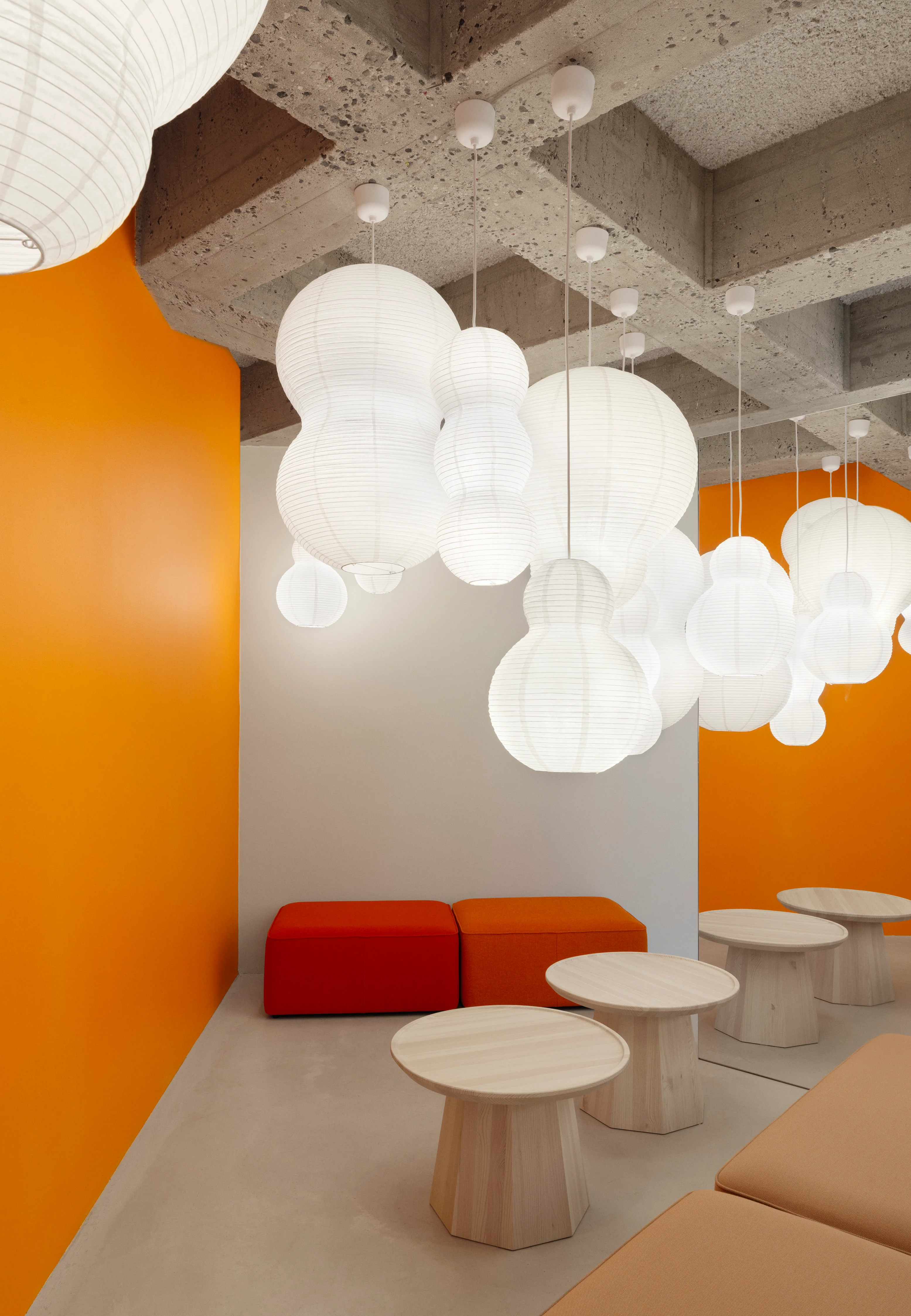 Abażur lampy wiszącej PUFF BUBBLE biały - Image 4