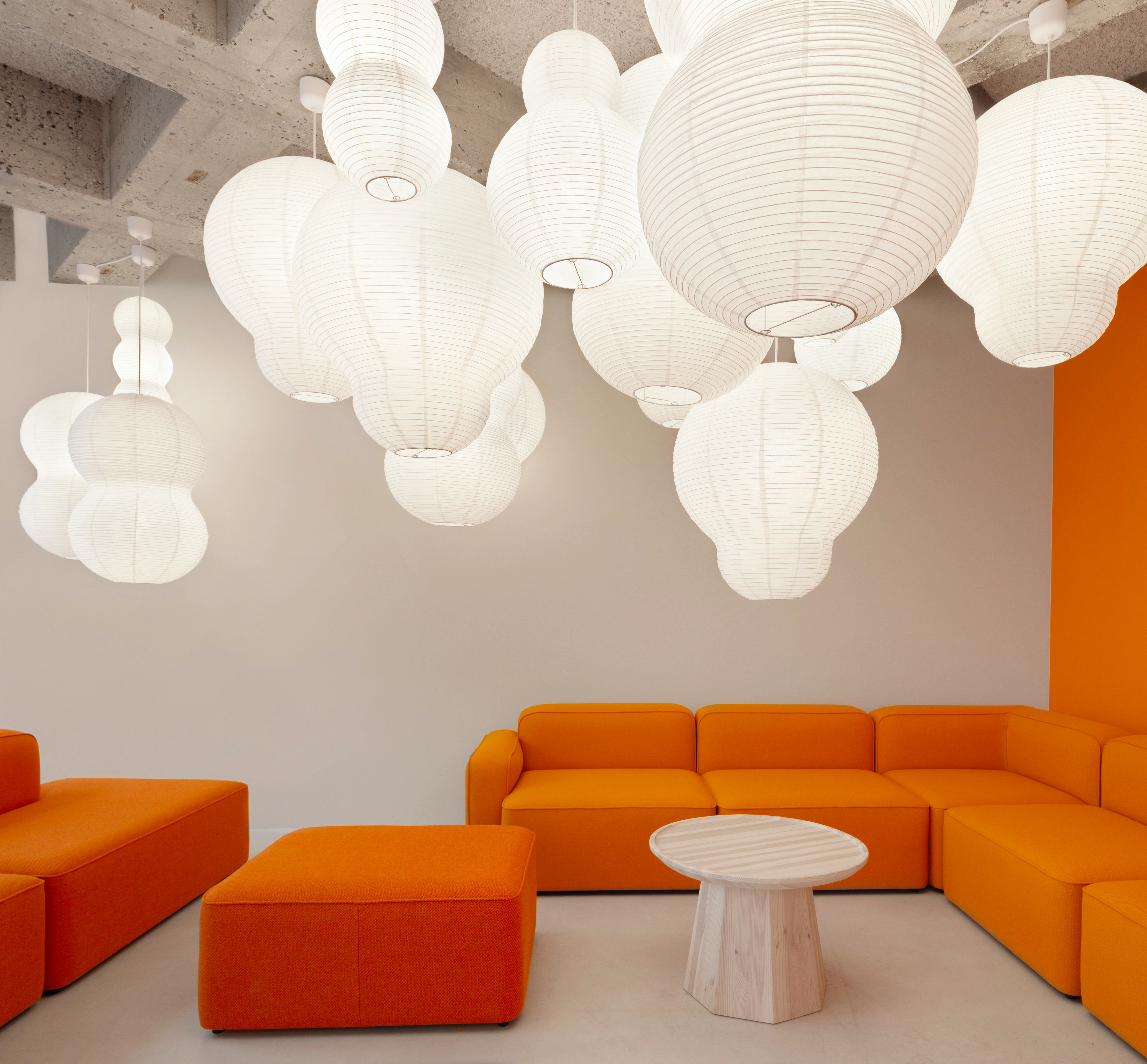 Abażur lampy wiszącej PUFF BUBBLE biały - Image 6