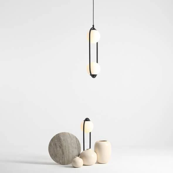 Lampa wisząca RIVA DUO czarny - Image 2