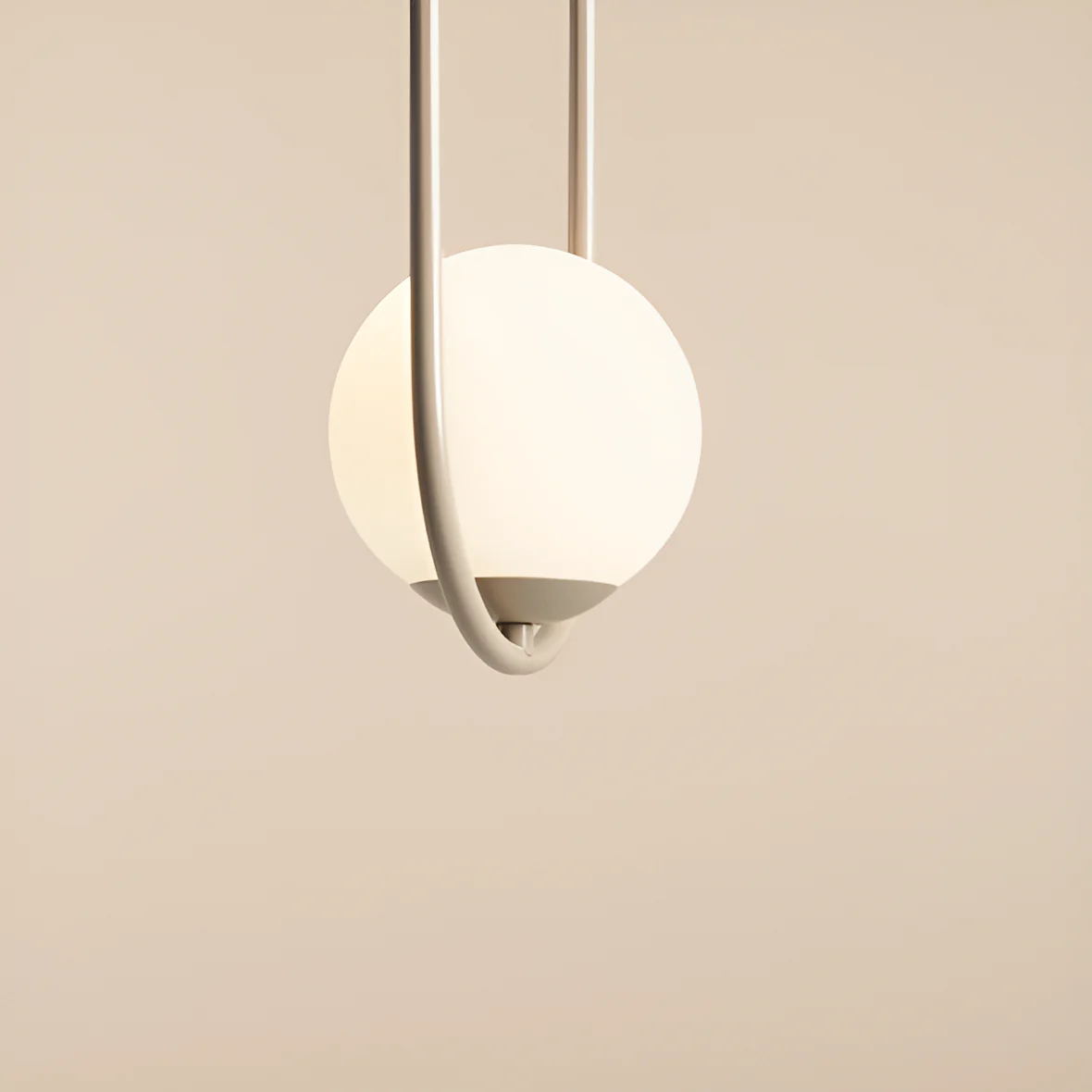 Lampa wisząca RIVA beżowy - Image 3