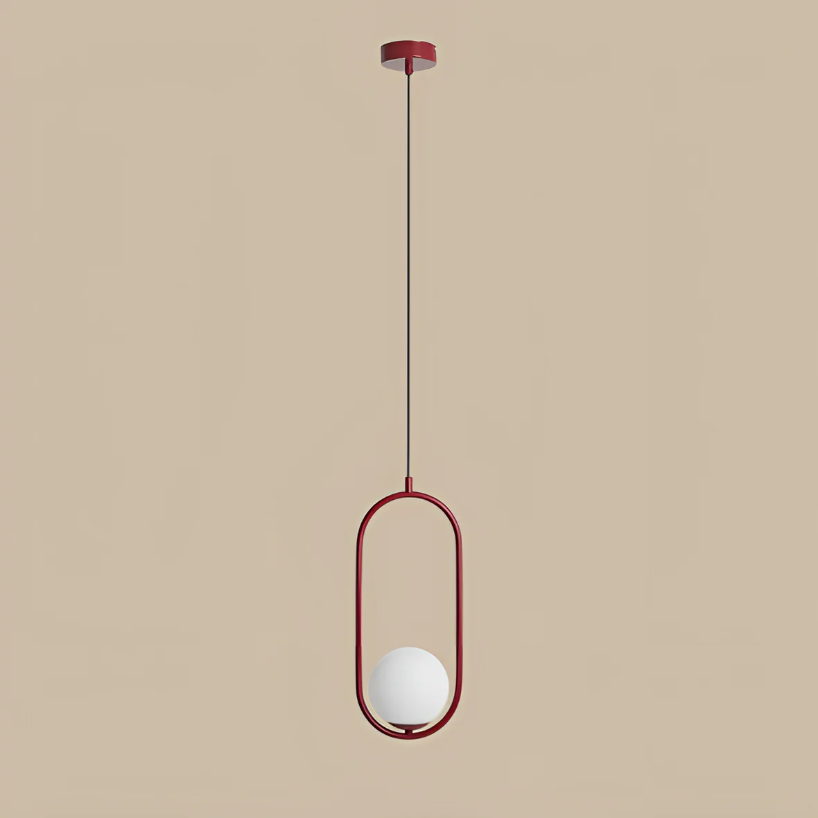 Lampa wisząca RIVA bordowy - Image 6