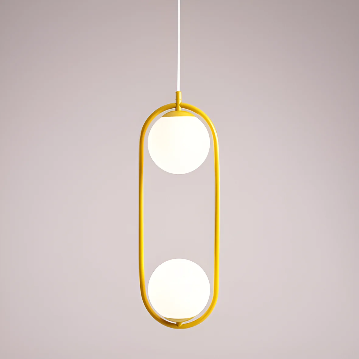 Lampa wisząca RIVA DUO musztardowy - Image 3