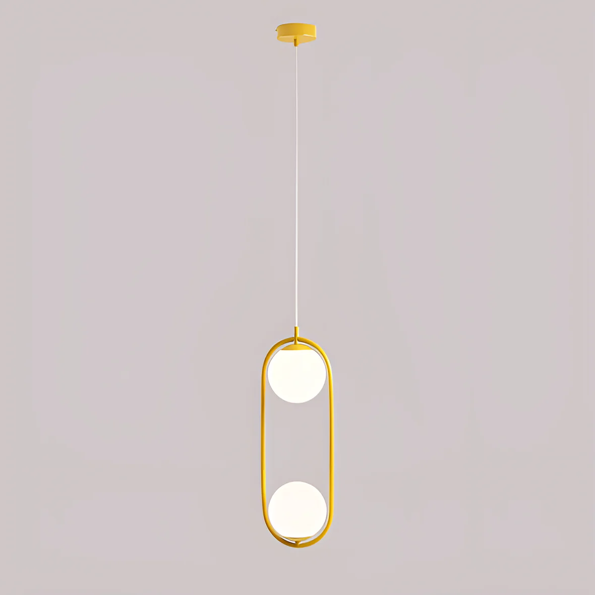 Lampa wisząca RIVA DUO musztardowy - Image 5