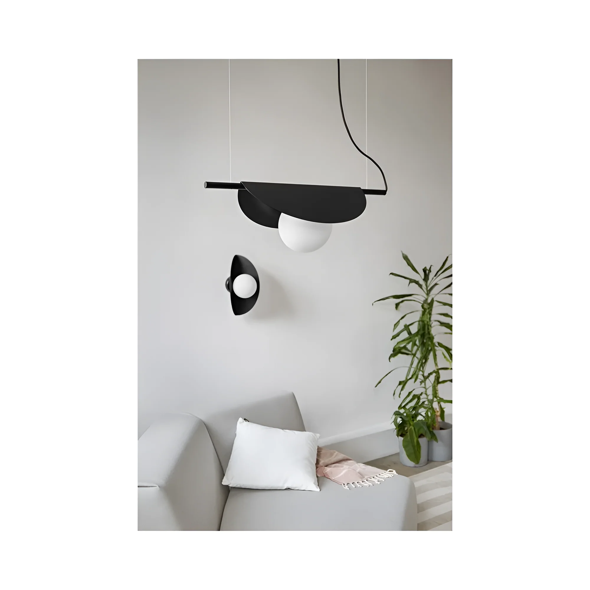 Lampa wisząca SALLO czarny - Image 6