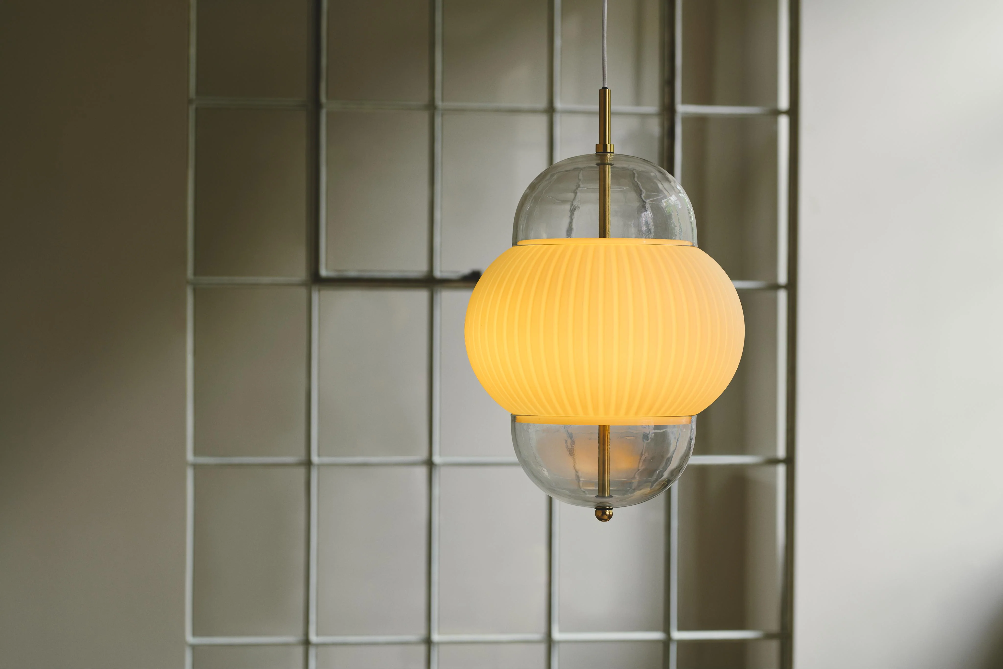 Lampa wisząca SHAHIN biały ze złotym - Image 14