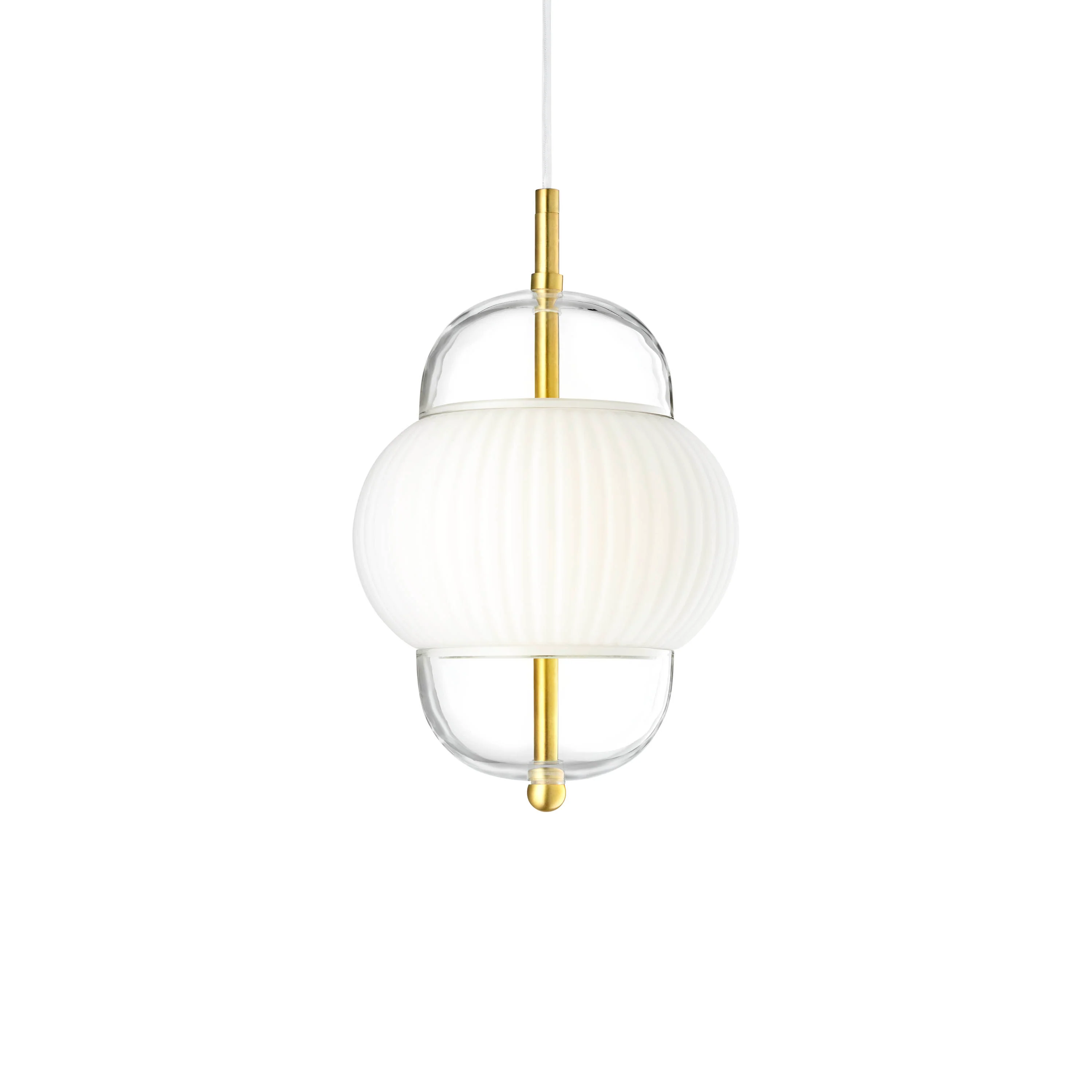 Lampa wisząca SHAHIN biały ze złotym - Image 4