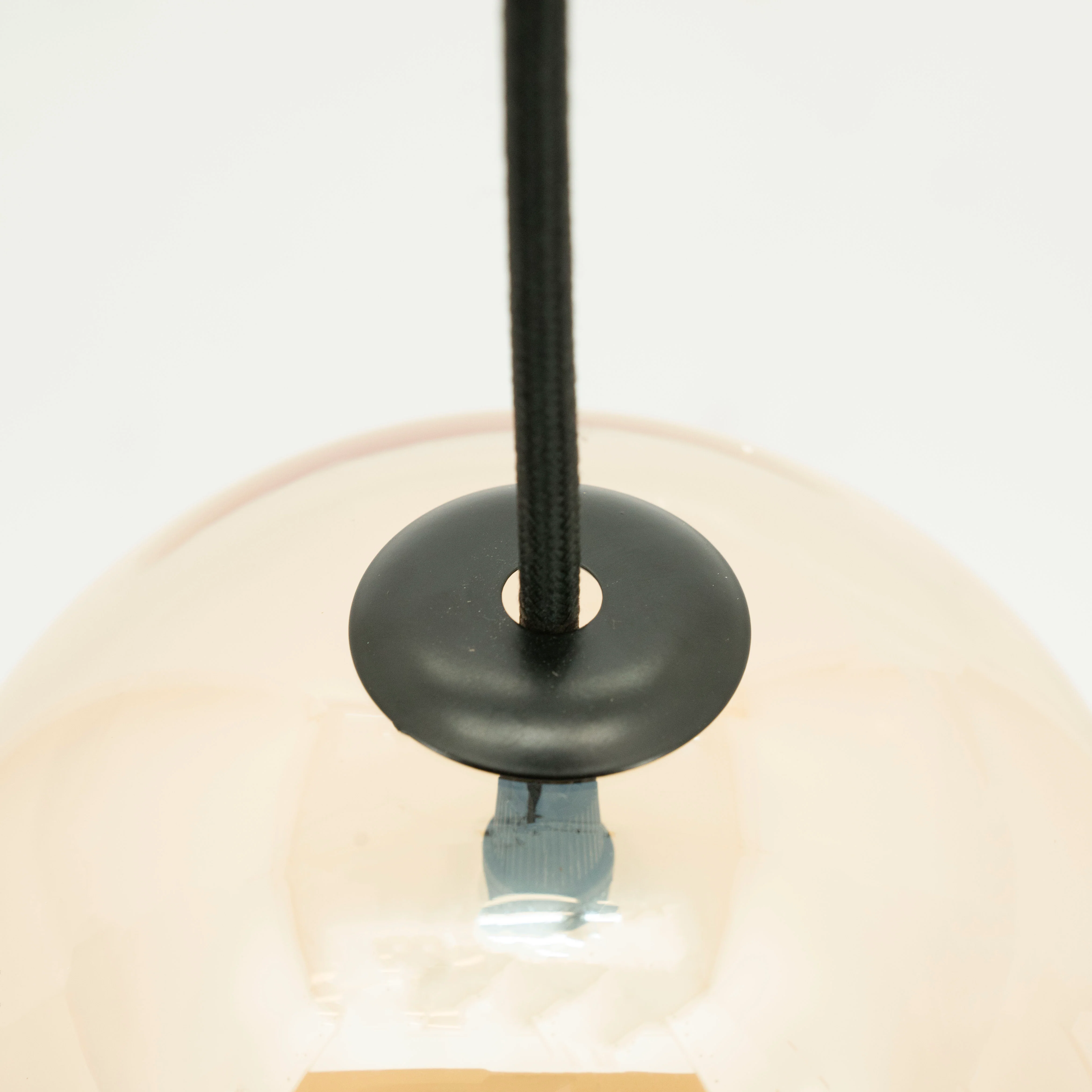 Lampa wisząca szklana SHONA złoty - Image 2