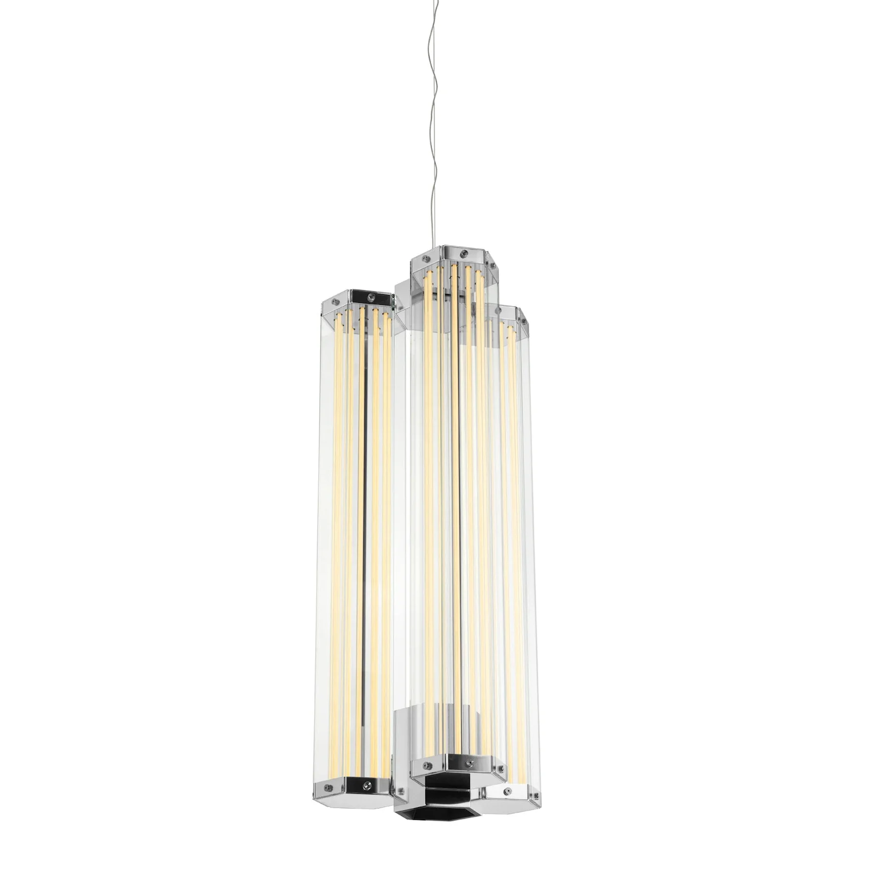 Lampa wisząca SUPERWIRE szkło