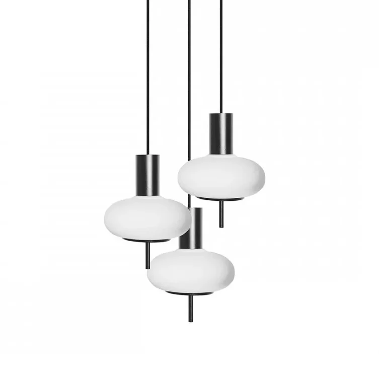 Lampa wisząca TORNI 3P czarny