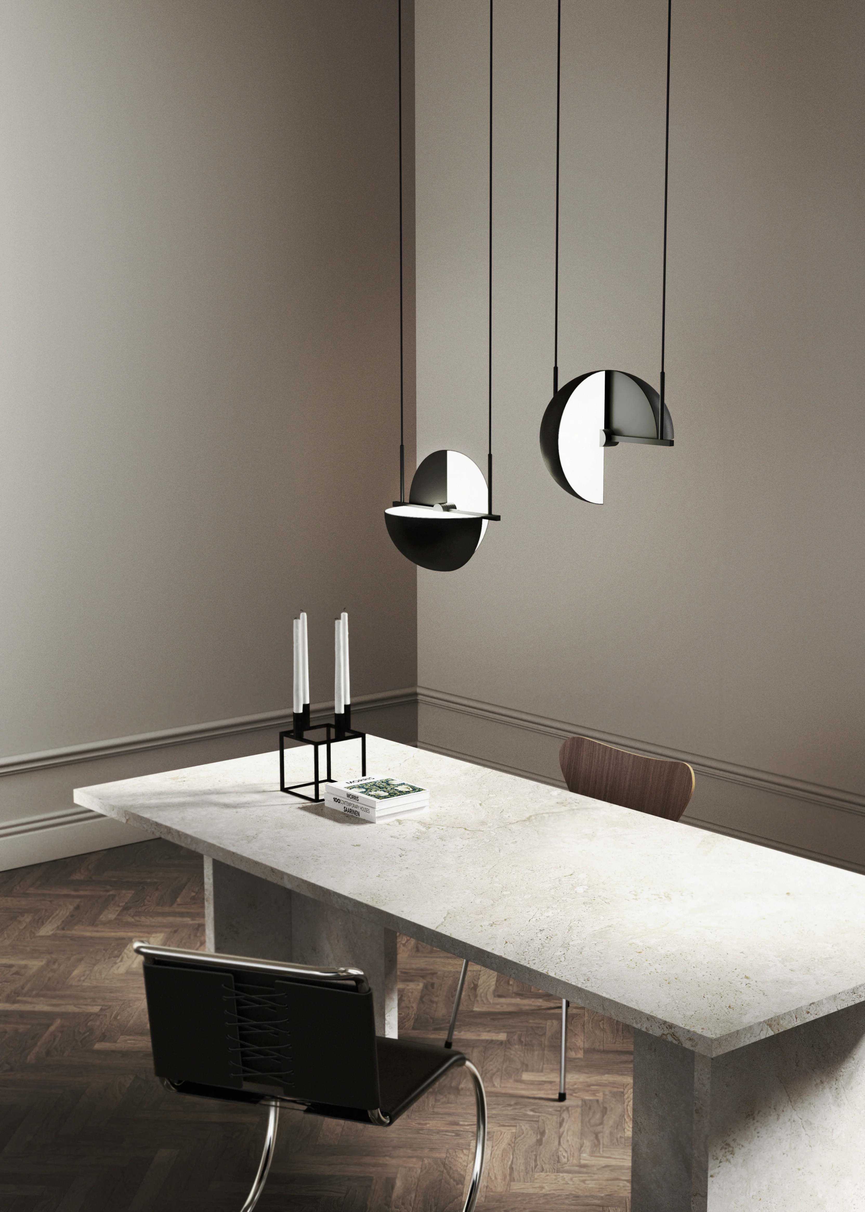 Lampa wisząca TRAPEZE czarny - Image 2