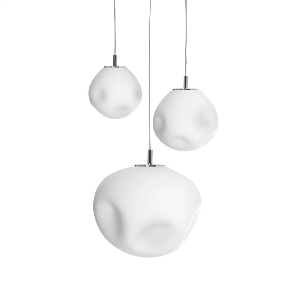 Lampa wisząca trzypunktowa CLOE chrom - Image 4