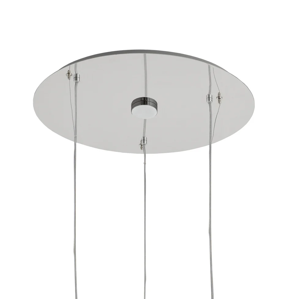 Lampa wisząca trzypunktowa CLOE chrom - Image 7