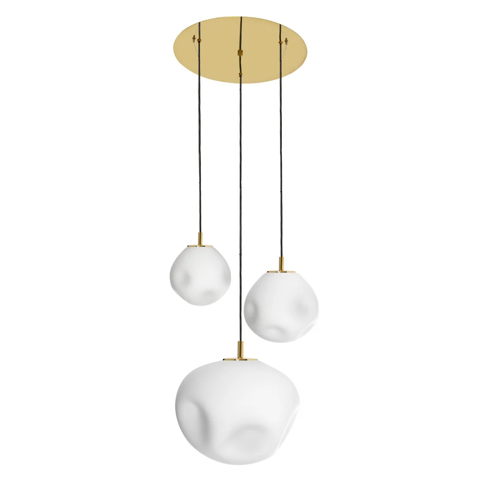 Lampa wisząca trzypunktowa CLOE złoty - Image 3