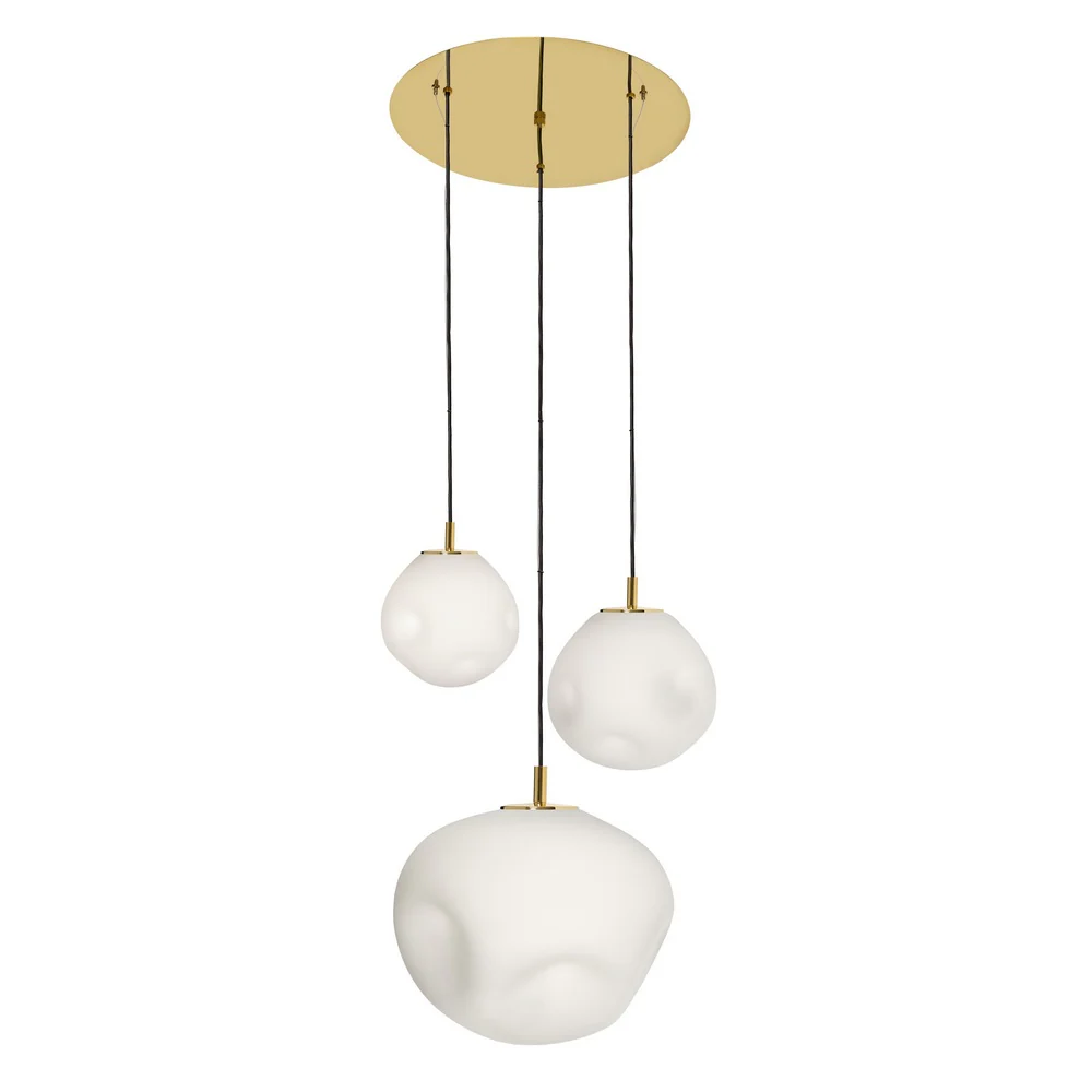 Lampa wisząca trzypunktowa CLOE złoty - Image 4