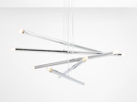 Lampa wisząca TUBO chromowany - Image 11