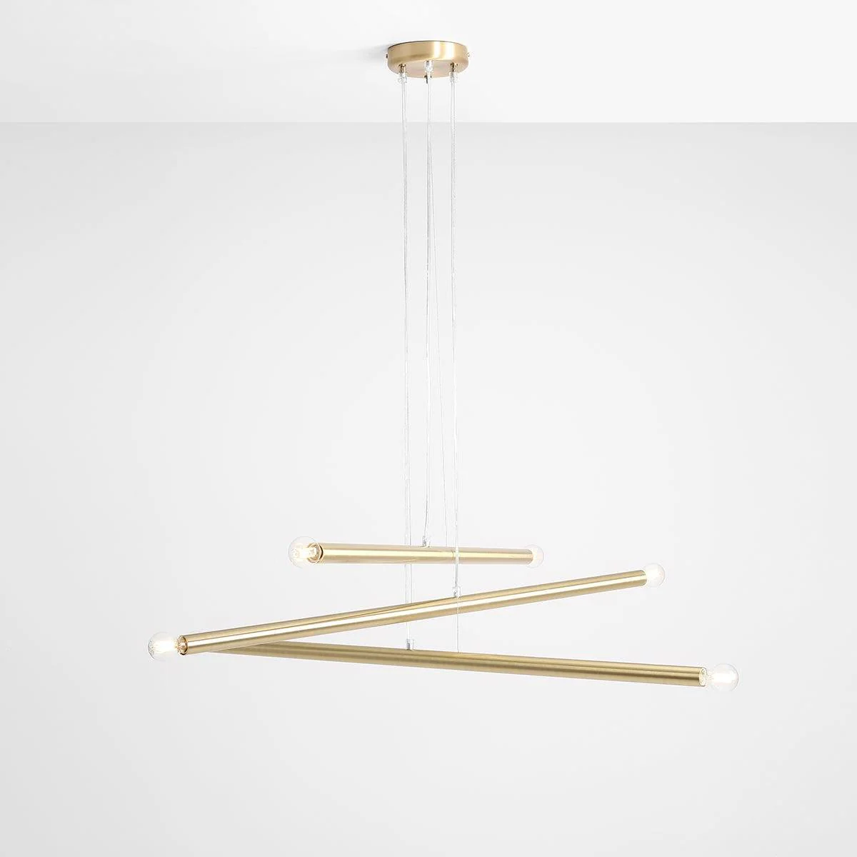Lampa wisząca TUBO mosiężny - Image 11